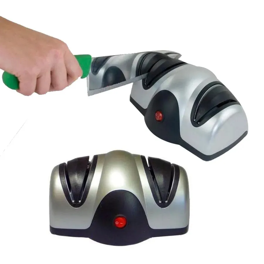 Professional Electric Two Stage Knife & Scissor Sharpener Grind Sharpen Hone