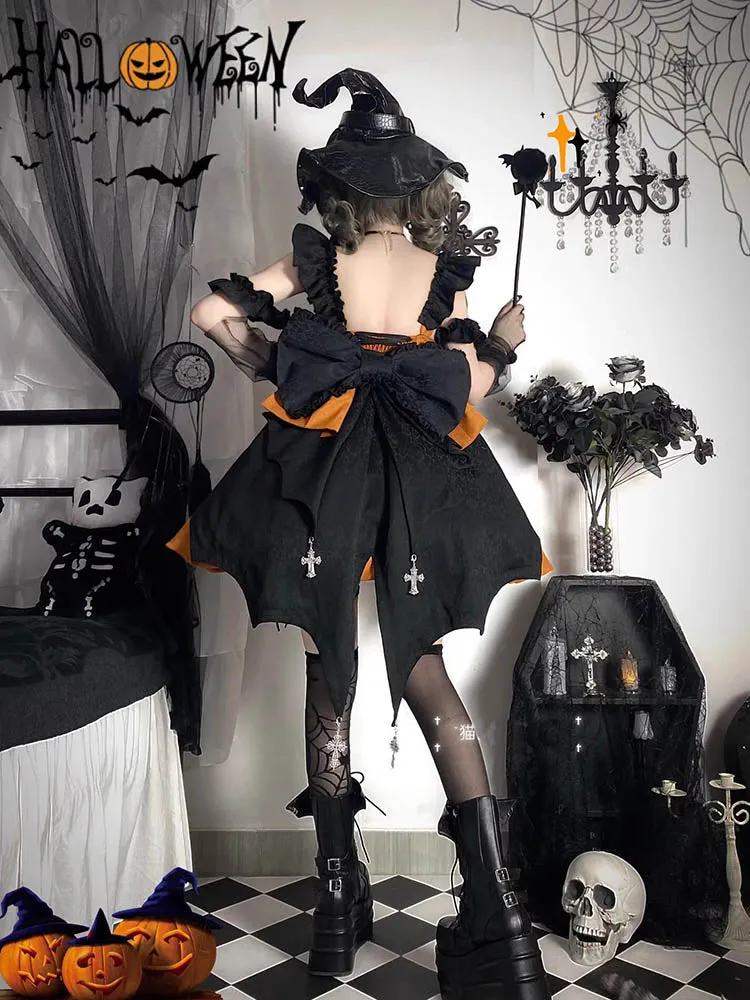 Pumpkin Color Lolita Dress UB58588