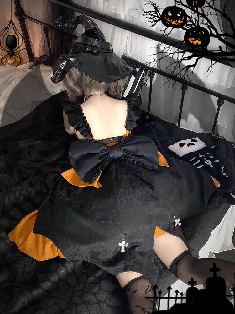 Pumpkin Color Lolita Dress UB58588