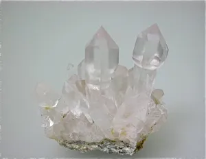 Quartz (Scepter), Spruce #16 Claim, King County, Washington, Collected 2013, Miniature, 3.5 x 5.0 x 5.5 cm, $200. SOLD