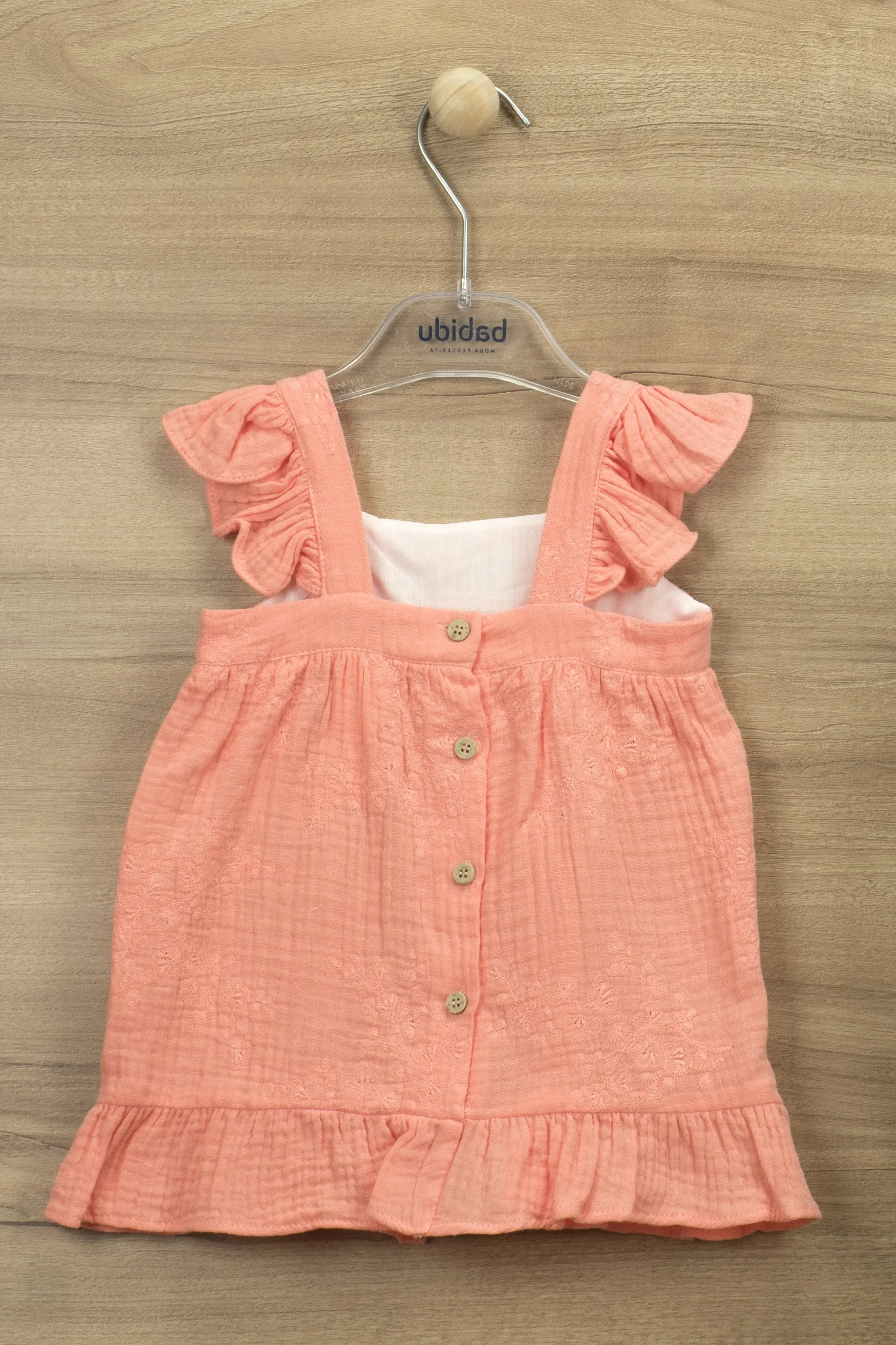 "Ara" Lace Cheesecloth Dress