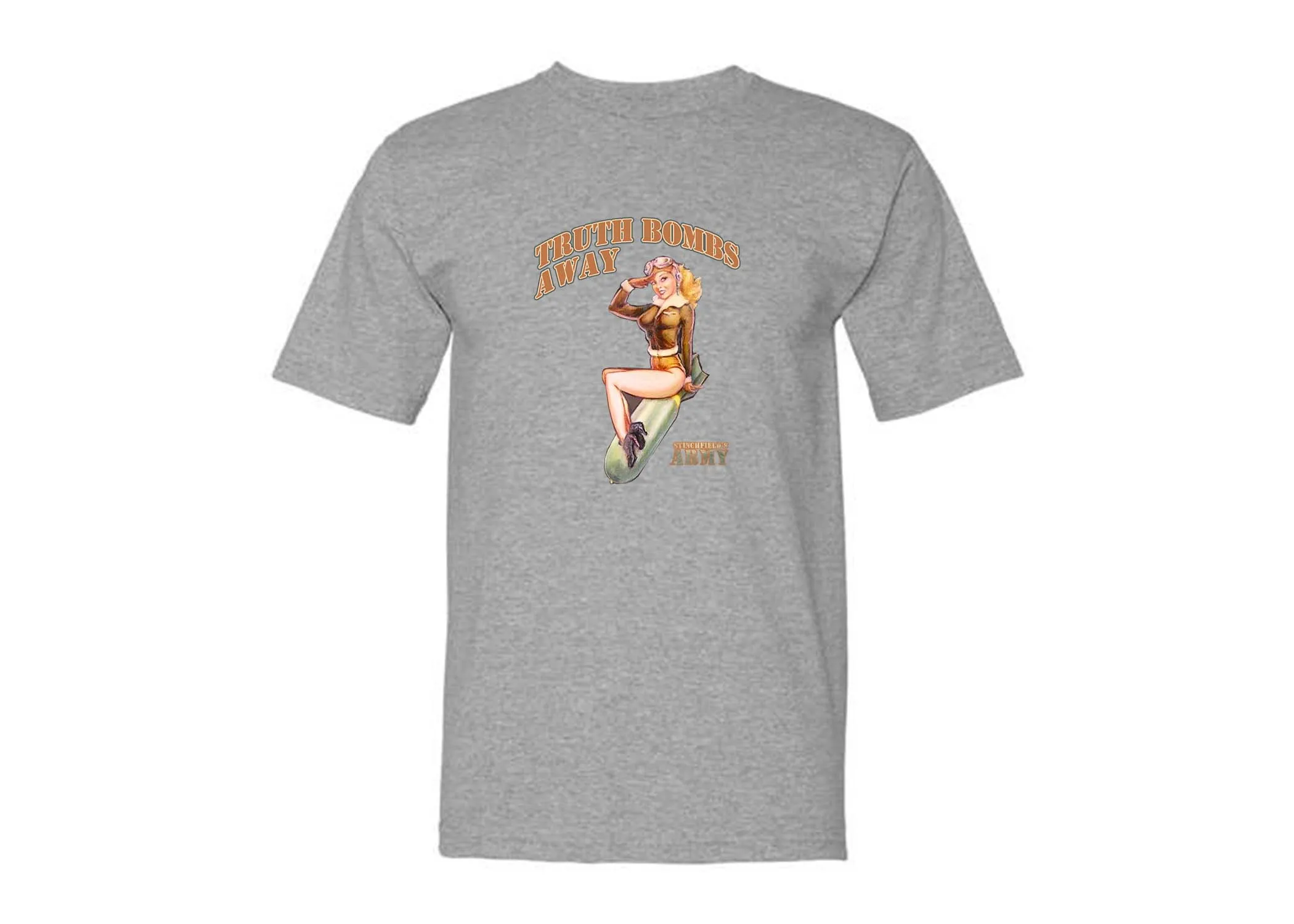 "Stinchfield's Army Truth Bombs Away" Men's T-Shirt