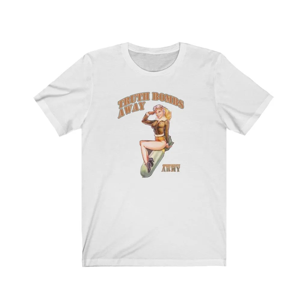 "Stinchfield's Army Truth Bombs Away" Men's T-Shirt