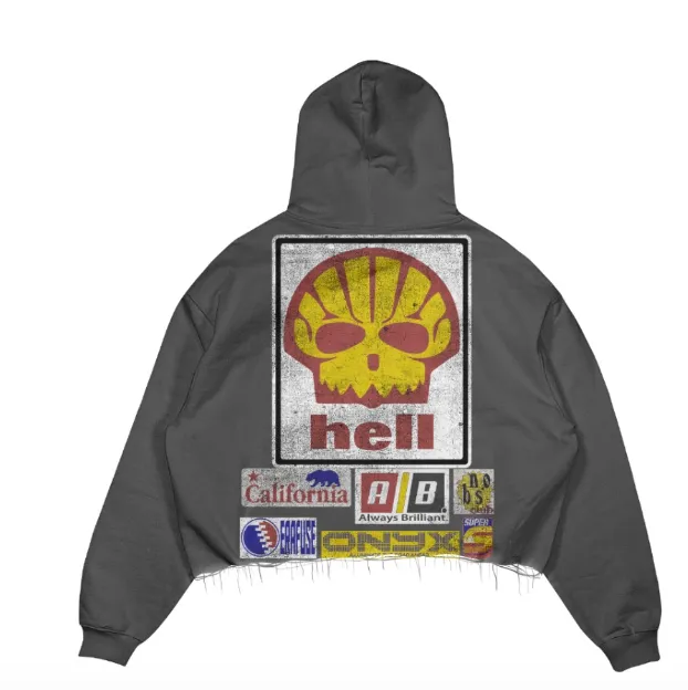 RAD BOYZ CIRCUIT HOODIE (GREY)