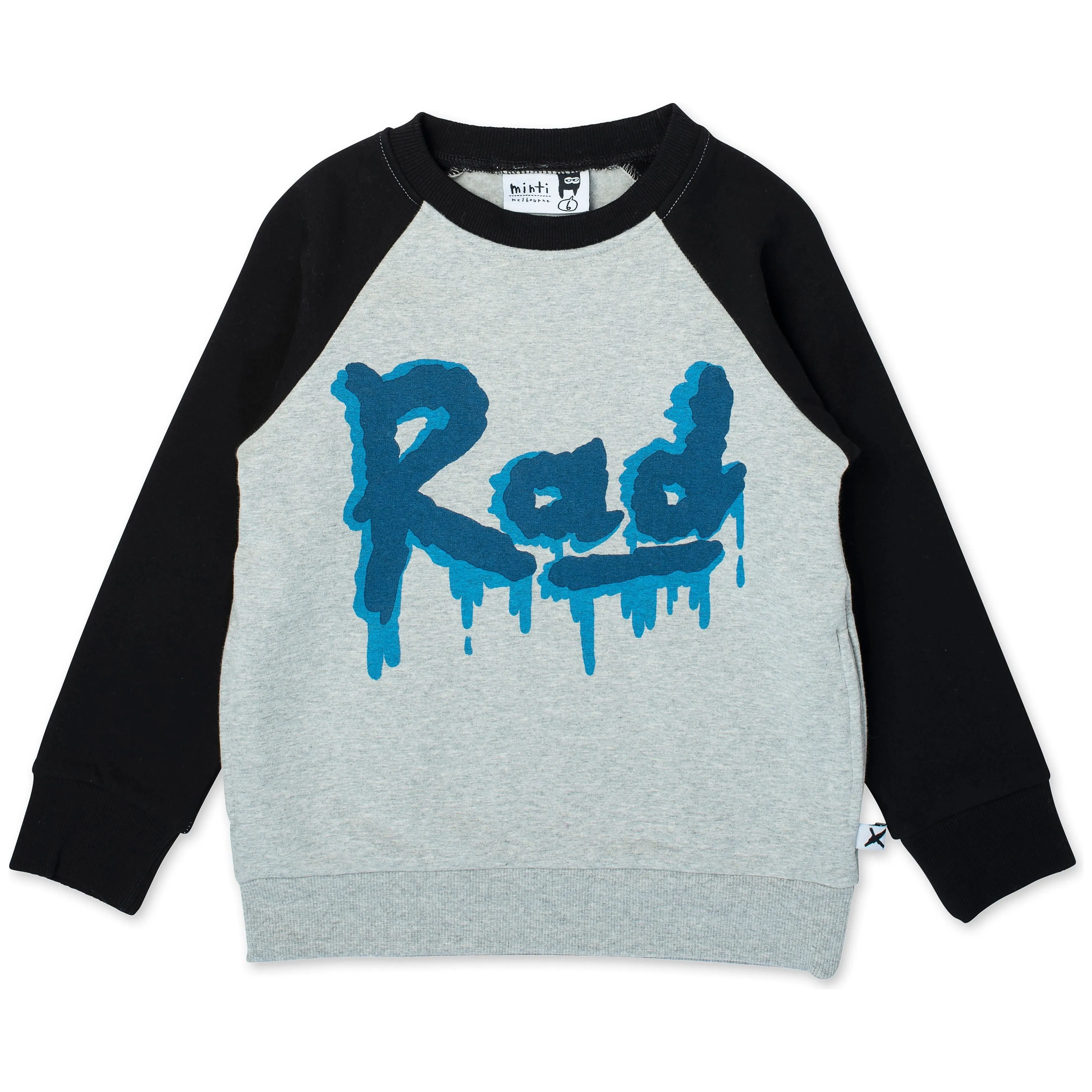 Rad Furry Crew - Grey Marle/Black