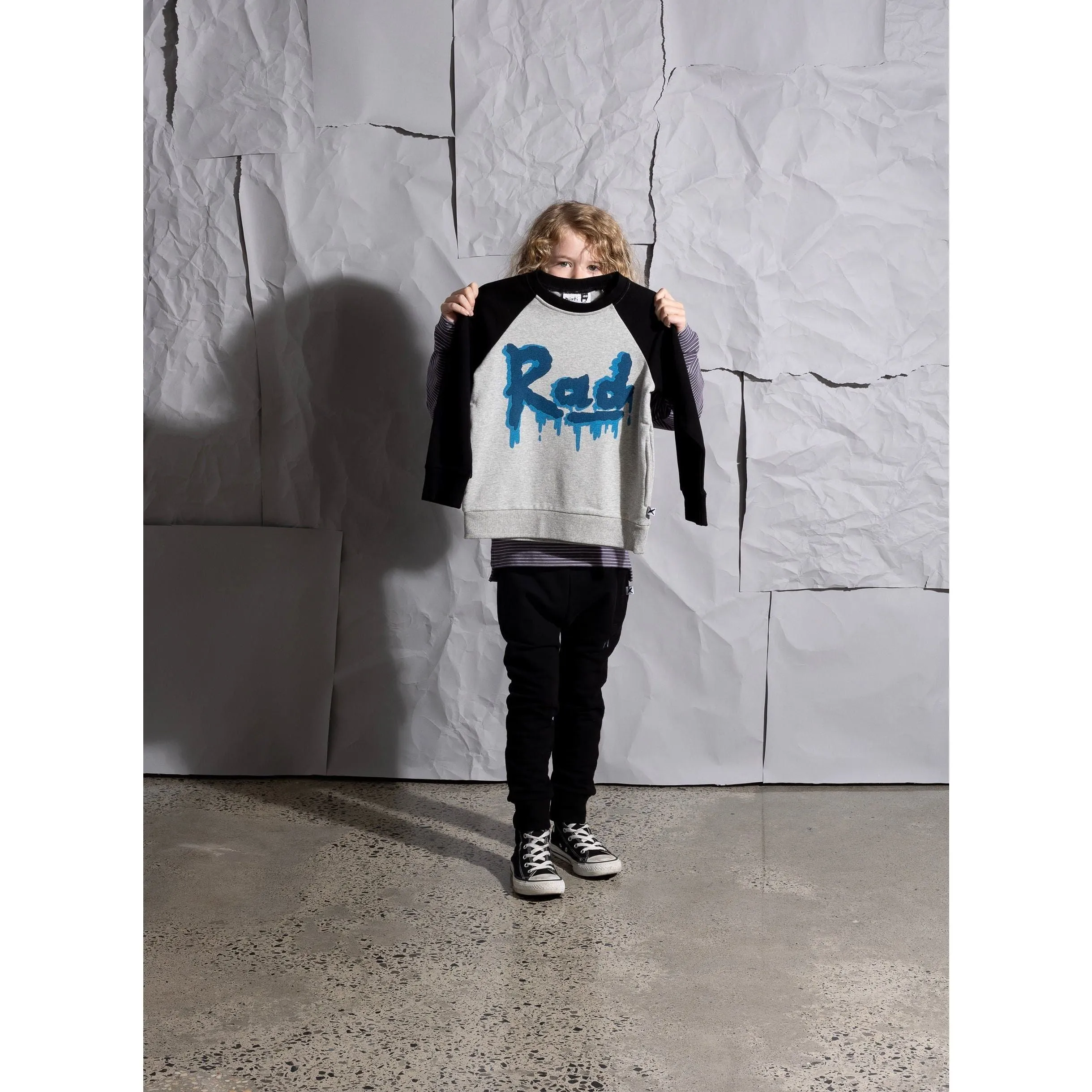 Rad Furry Crew - Grey Marle/Black