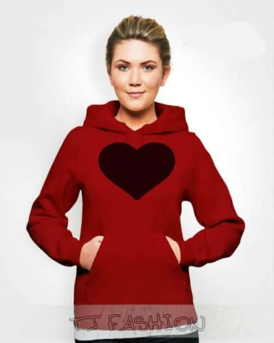 Red heart for womens both