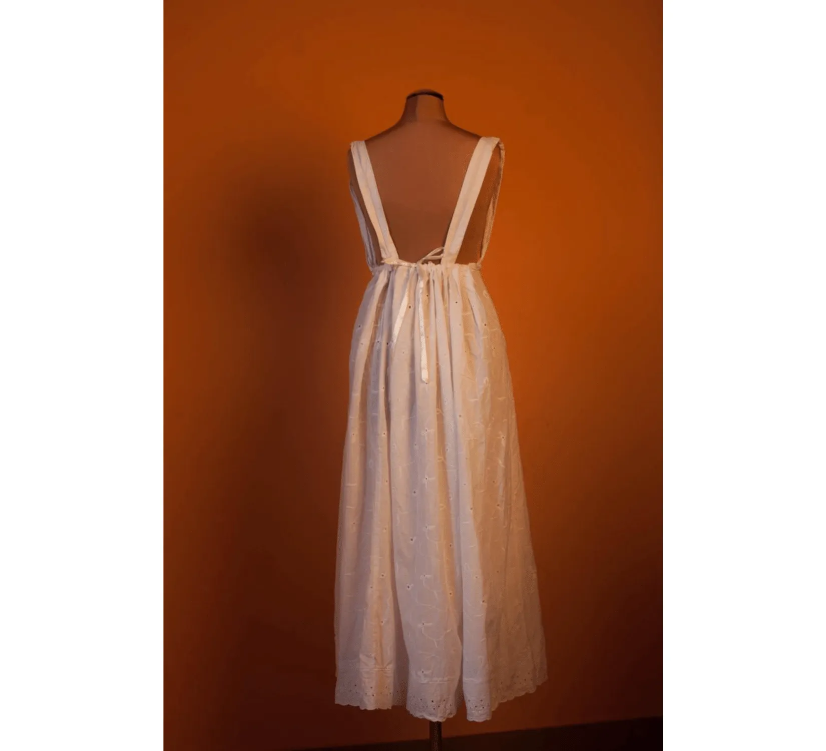 Regency eyelet petticoat