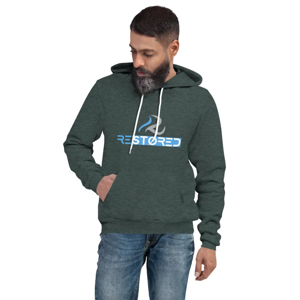Restored Logo Men's Hoodie- Black/Navy/Gray/White