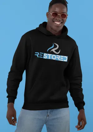 Restored Logo Men's Hoodie- Black/Navy/Gray/White