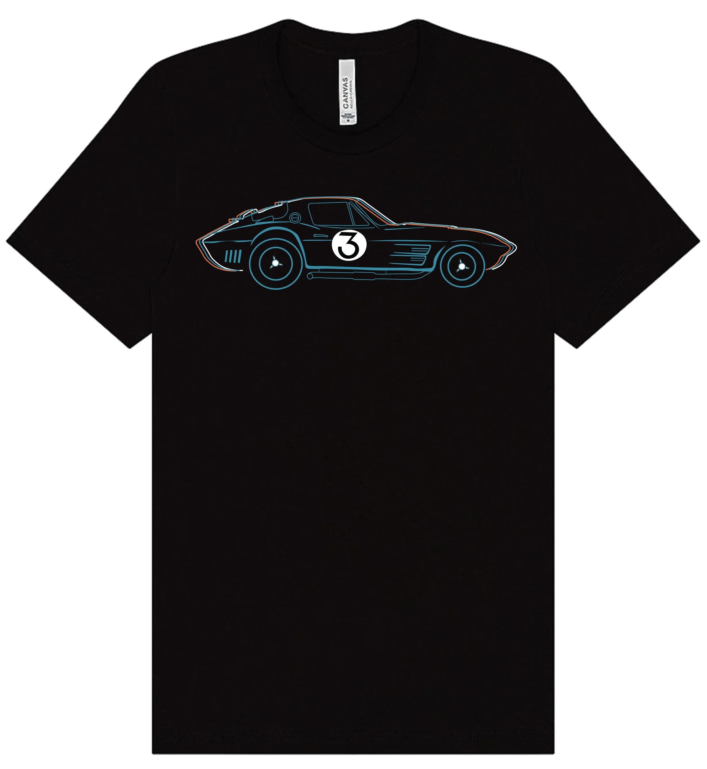 Revs Institute Corvette Grand Sport T-shirt - Black