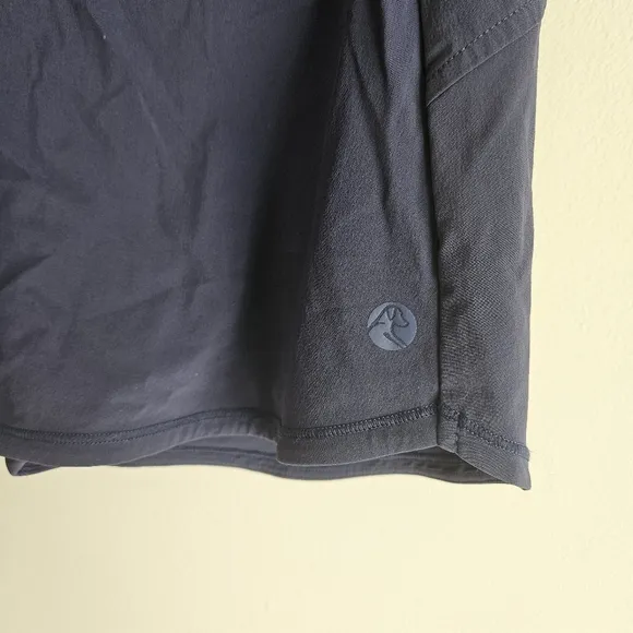 Rhoback Navy Blue Steffi Active Skort