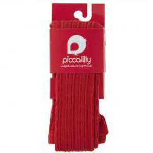 Rib Tights - Red