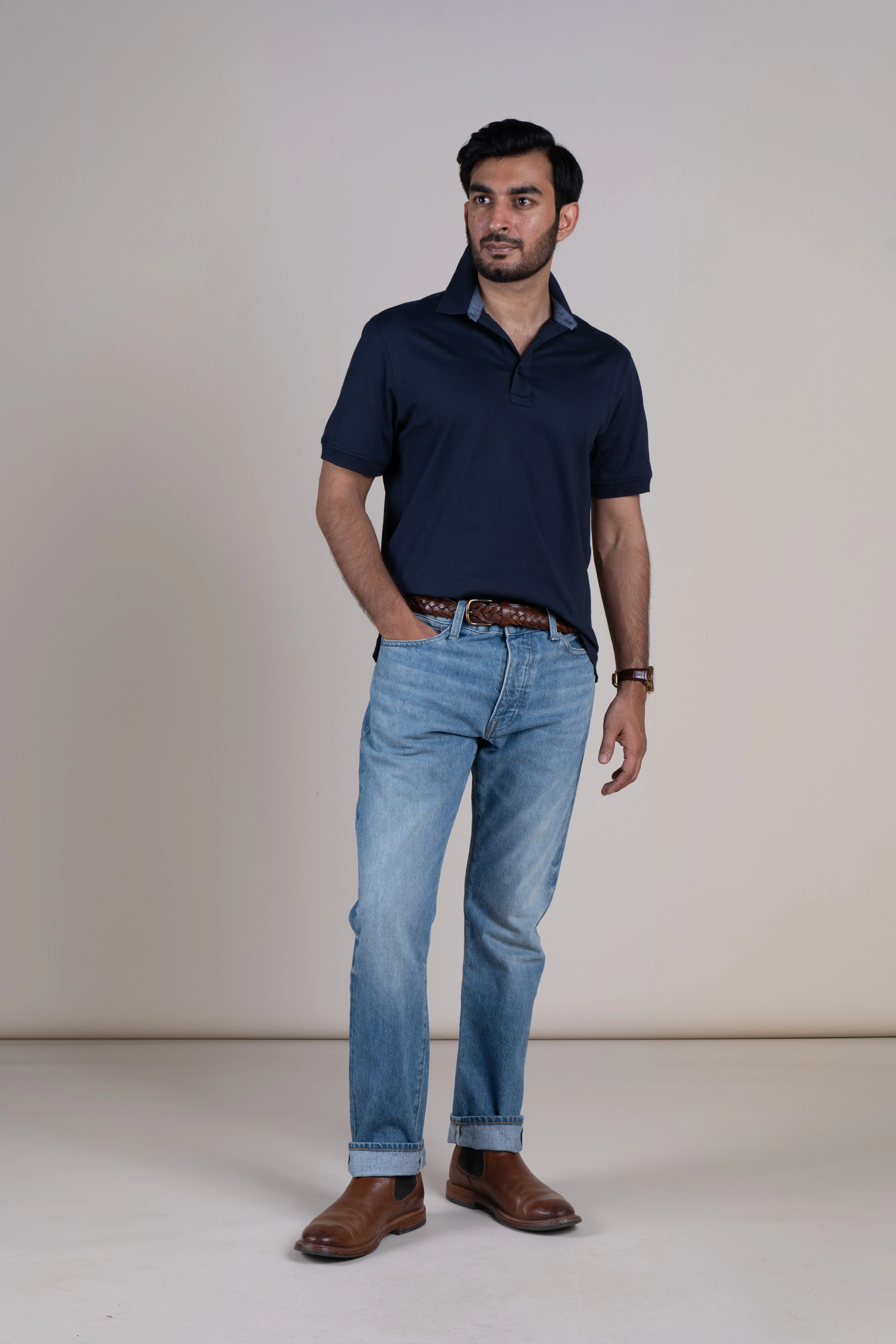 Rio in Ribbed Collar