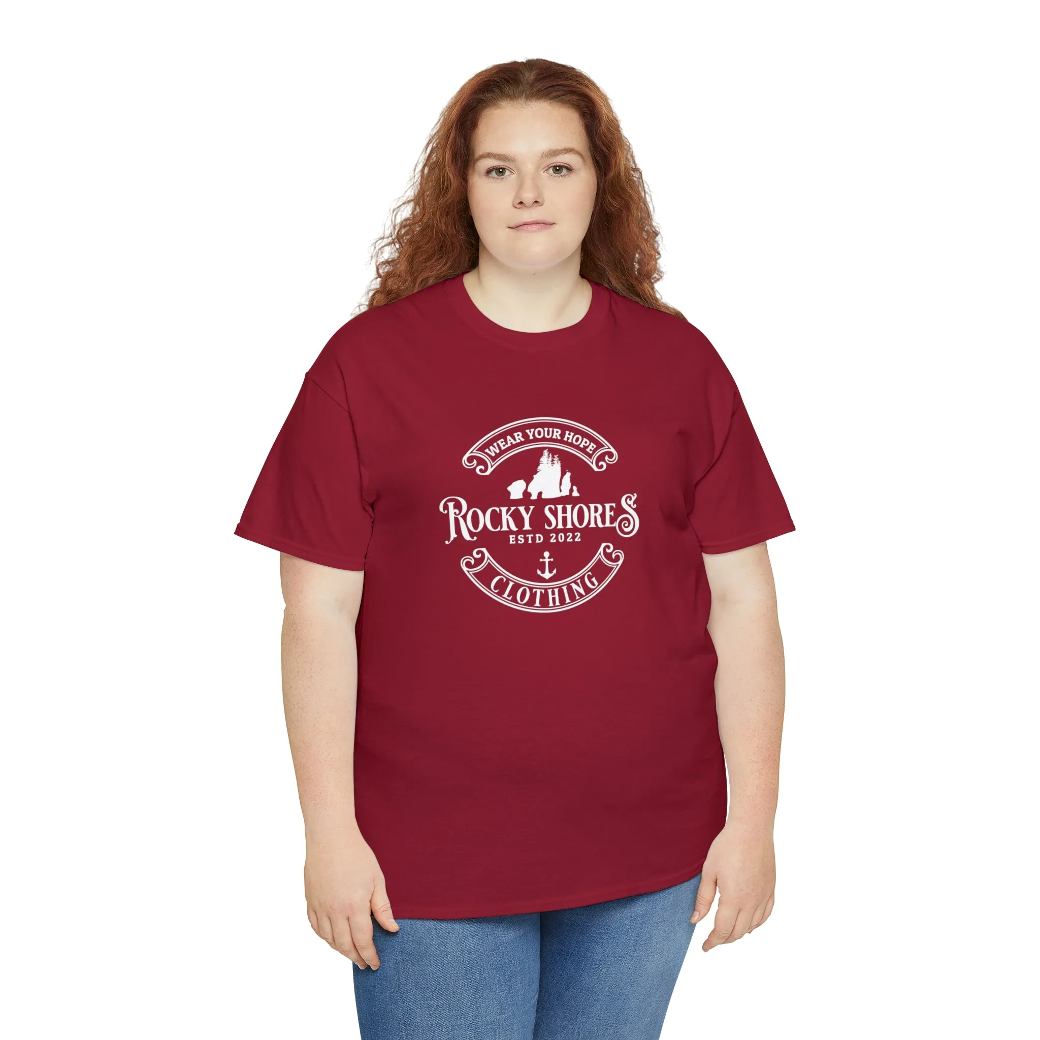 Rocky Shores Unisex Heavy Cotton Tee