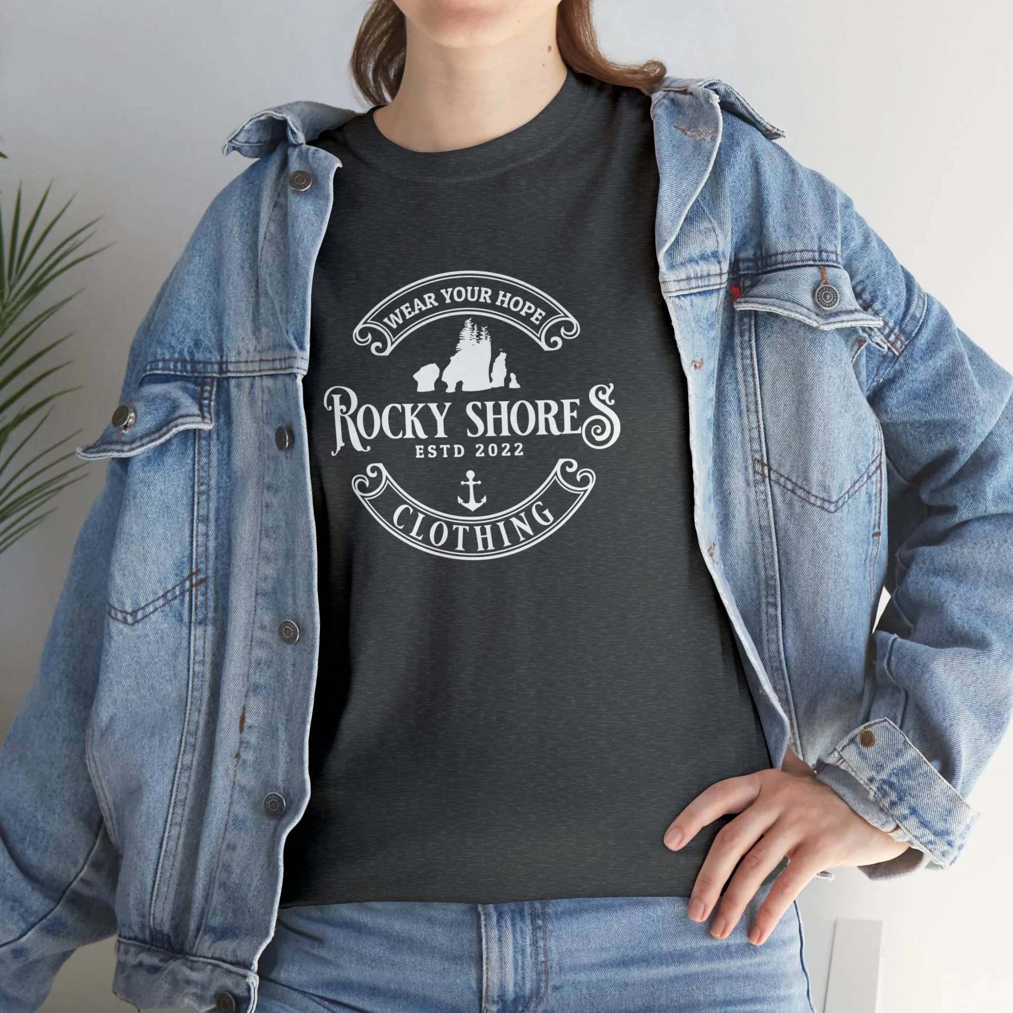 Rocky Shores Unisex Heavy Cotton Tee