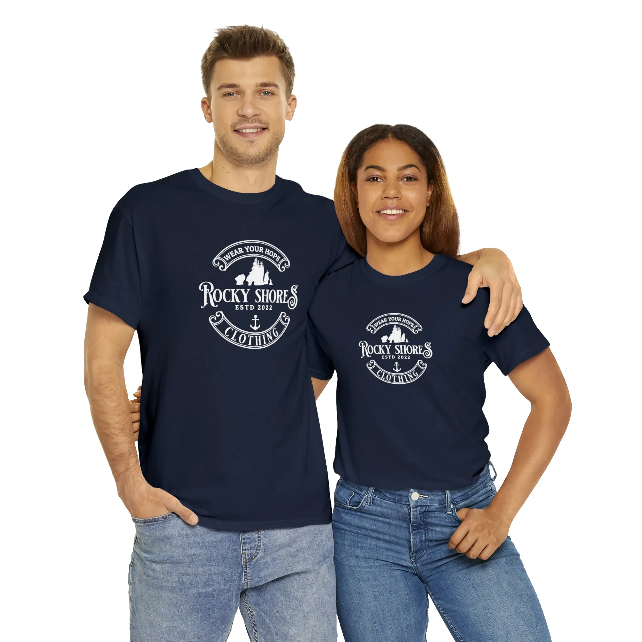 Rocky Shores Unisex Heavy Cotton Tee