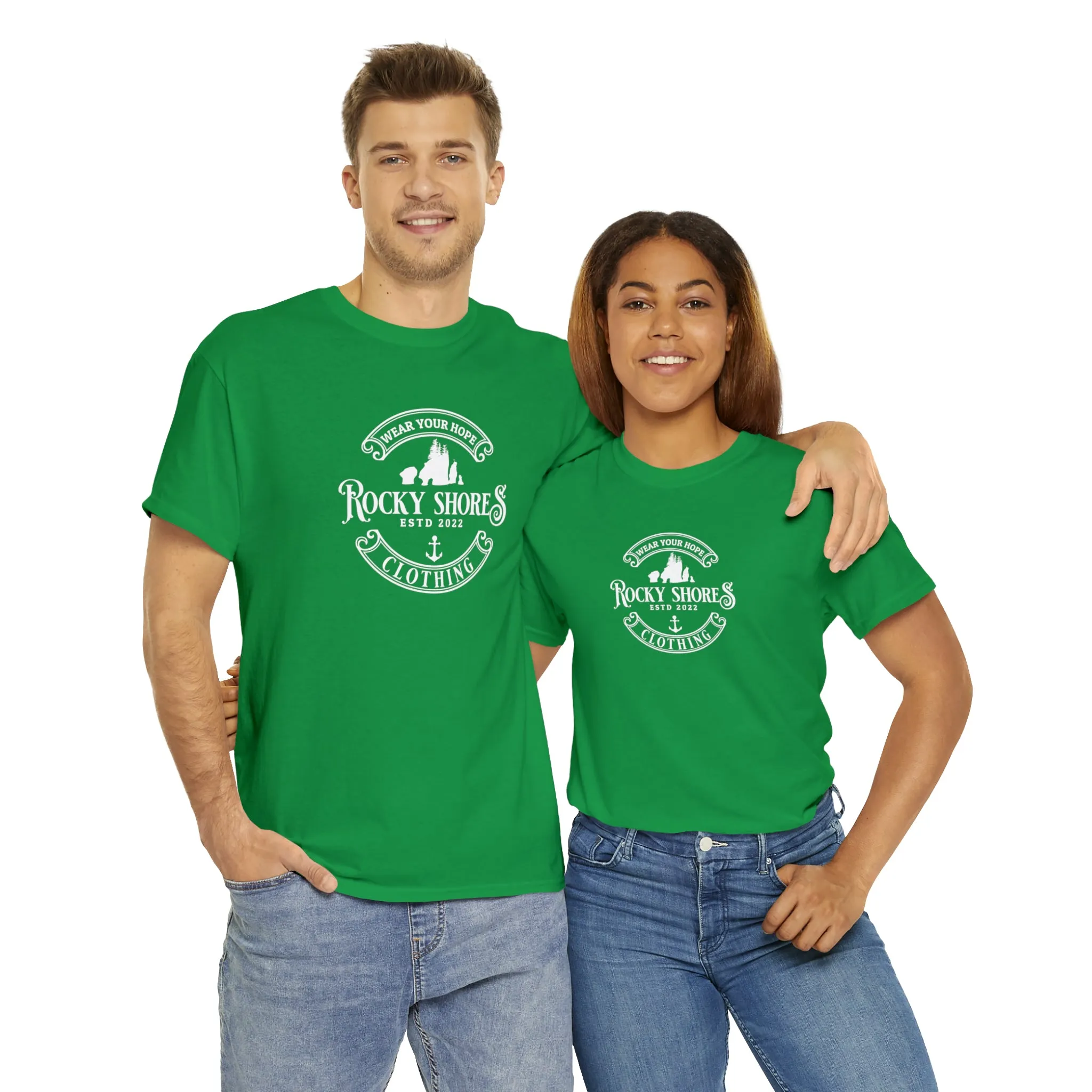 Rocky Shores Unisex Heavy Cotton Tee