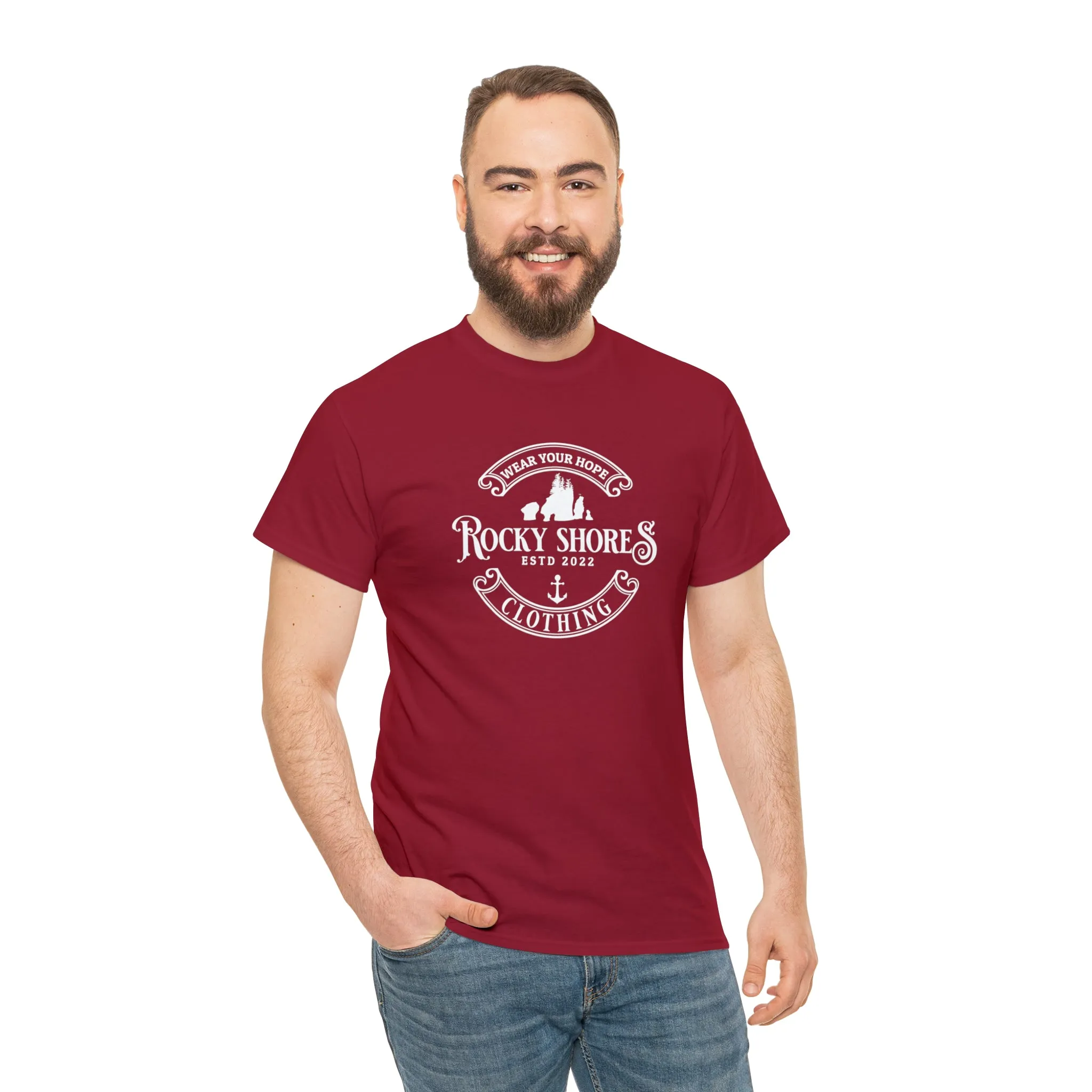 Rocky Shores Unisex Heavy Cotton Tee
