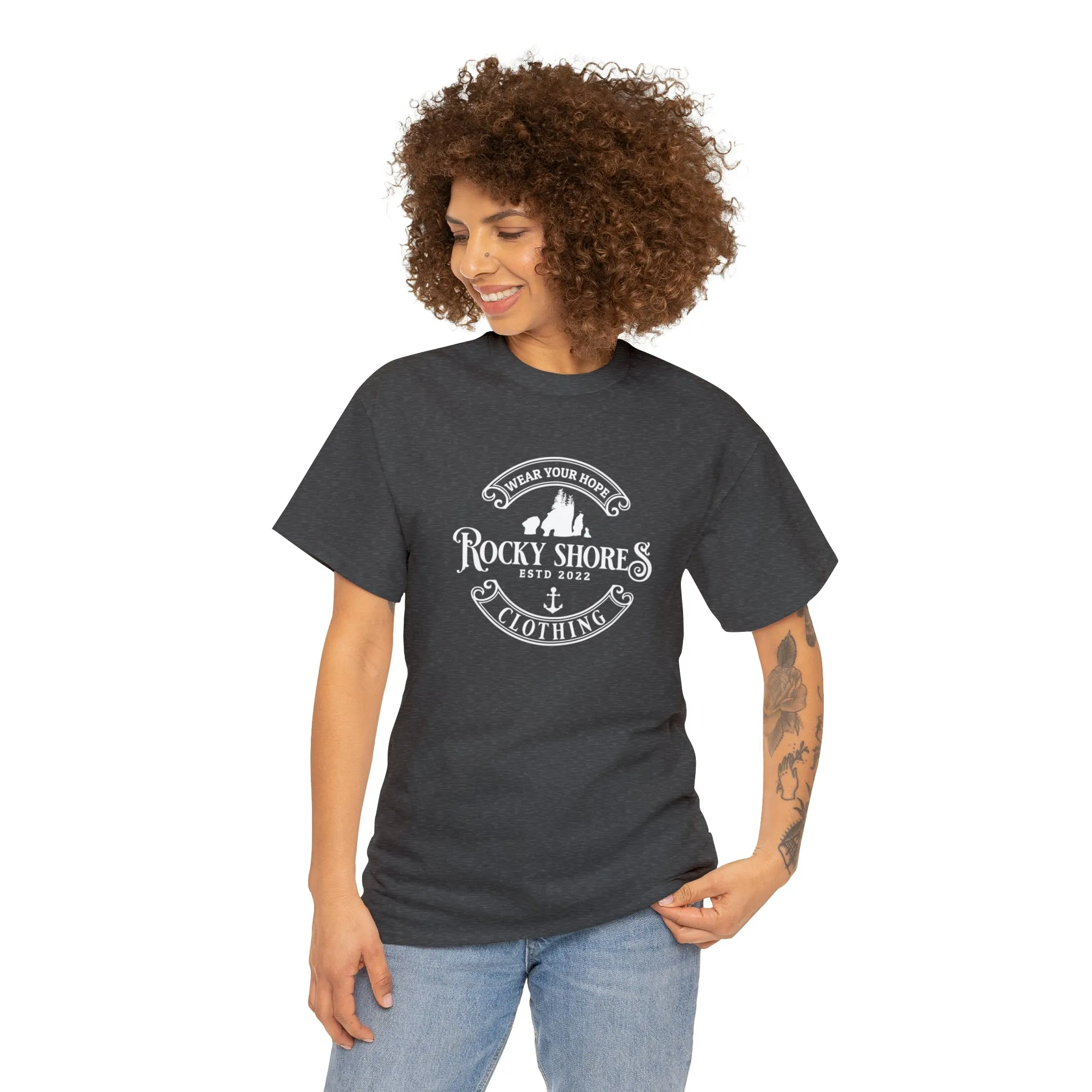 Rocky Shores Unisex Heavy Cotton Tee