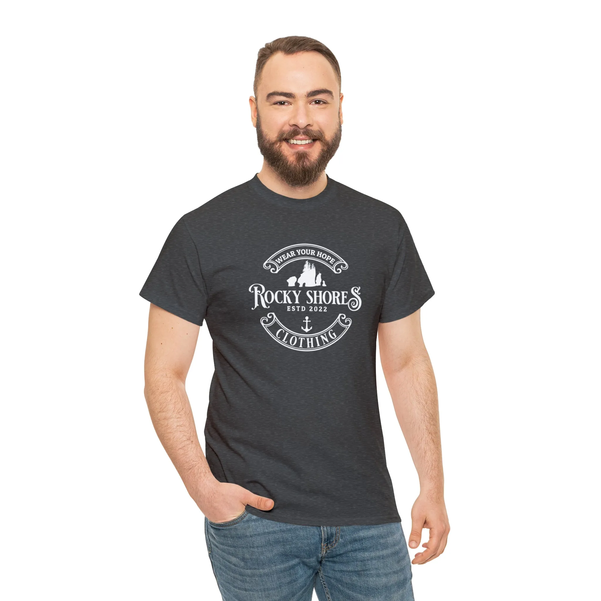 Rocky Shores Unisex Heavy Cotton Tee