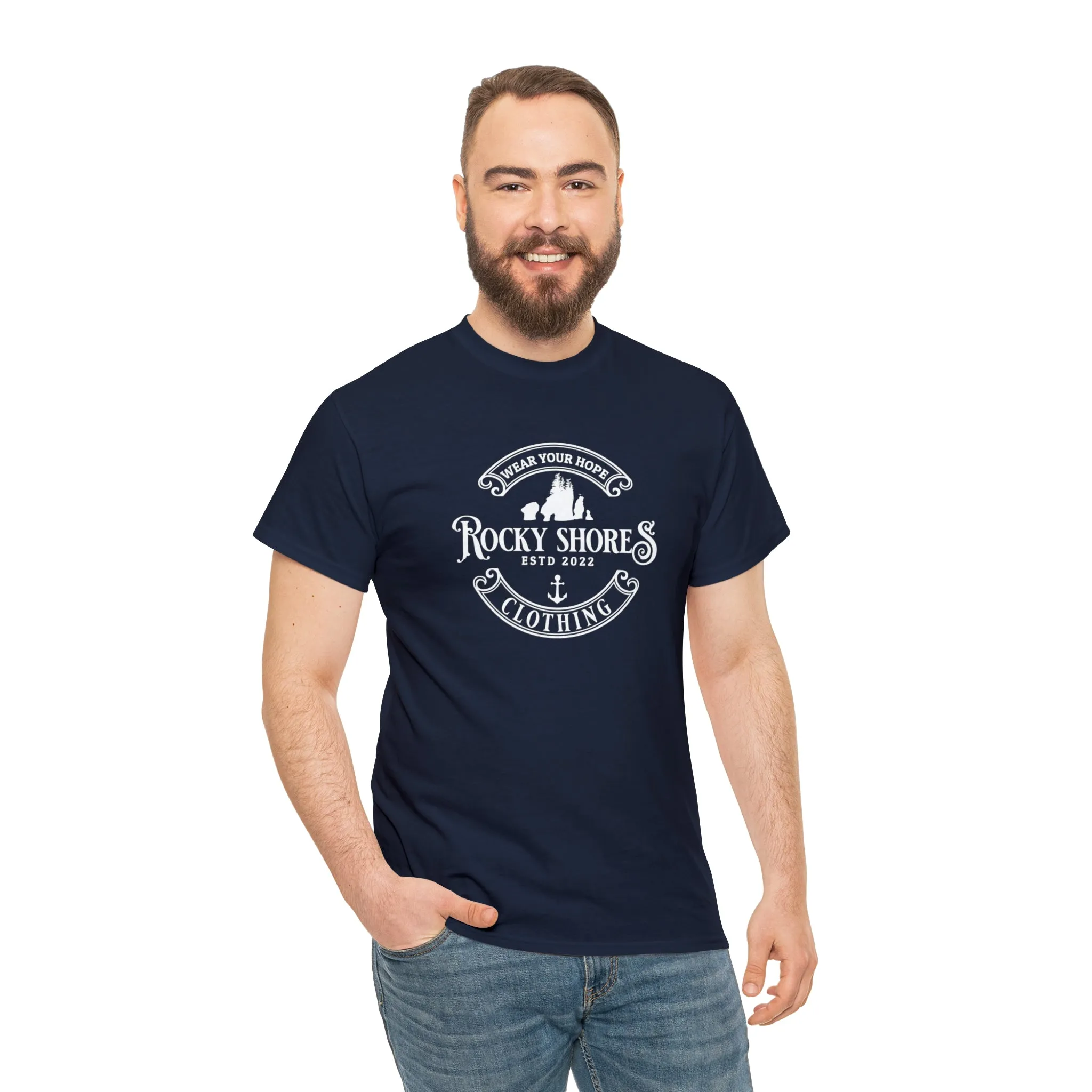 Rocky Shores Unisex Heavy Cotton Tee