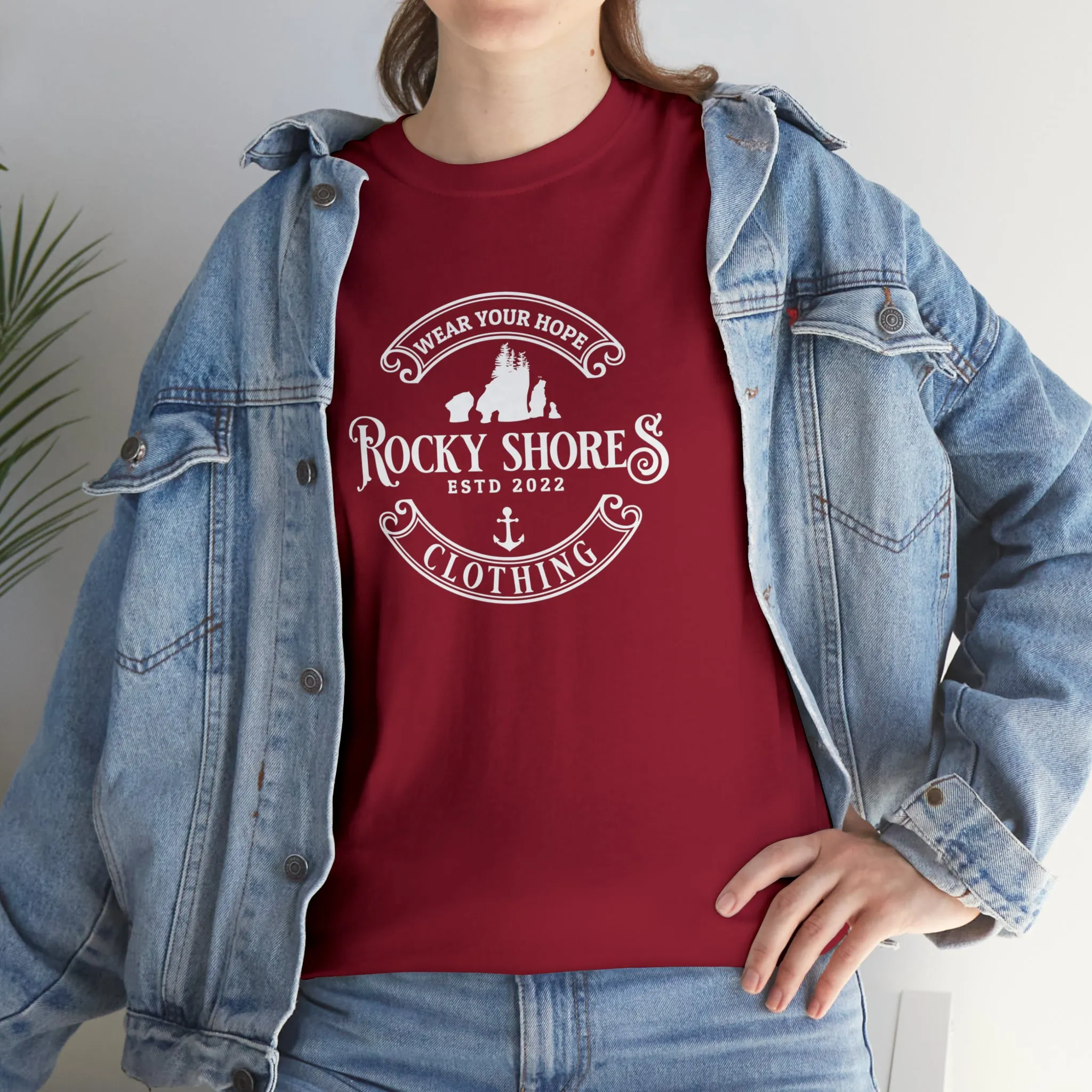 Rocky Shores Unisex Heavy Cotton Tee