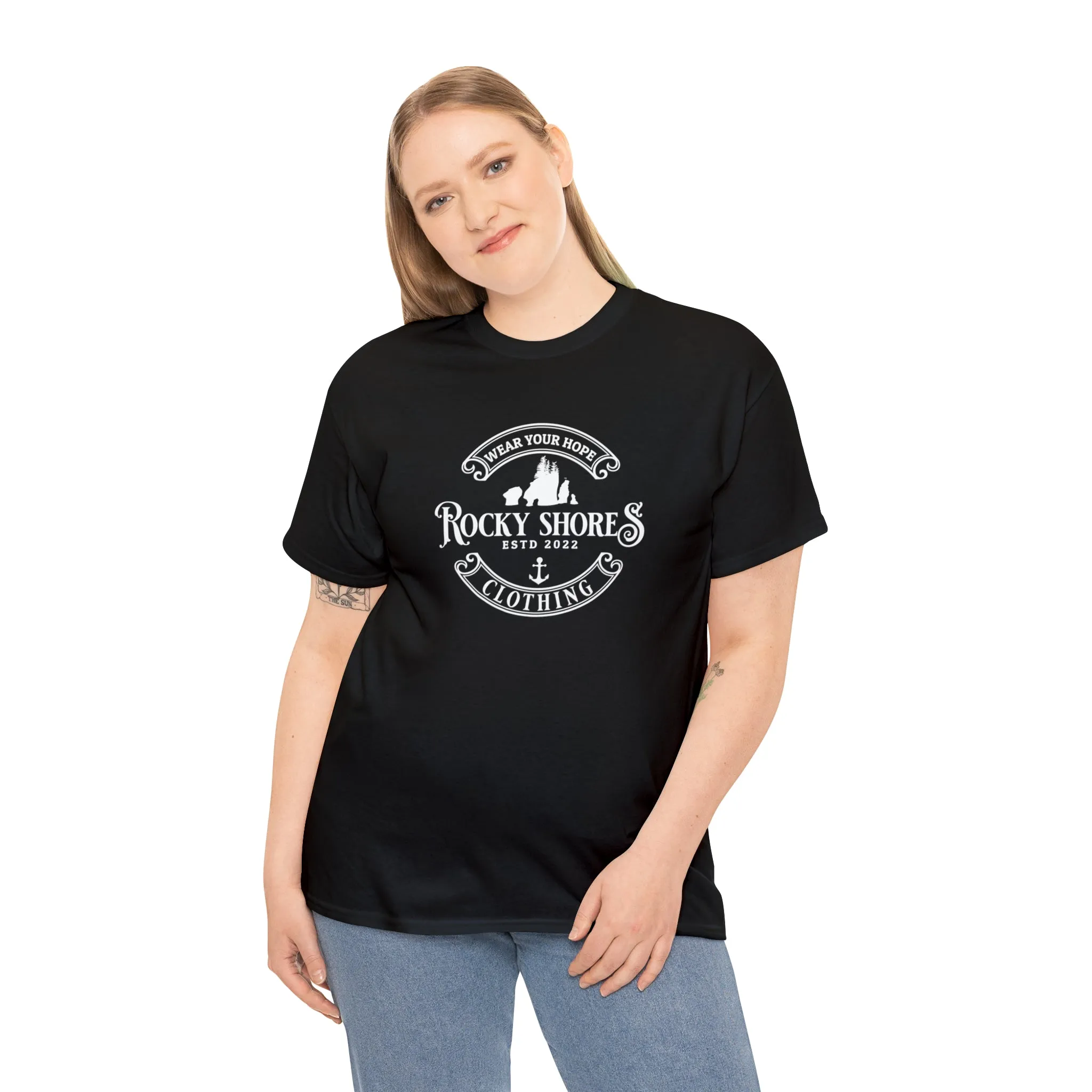 Rocky Shores Unisex Heavy Cotton Tee