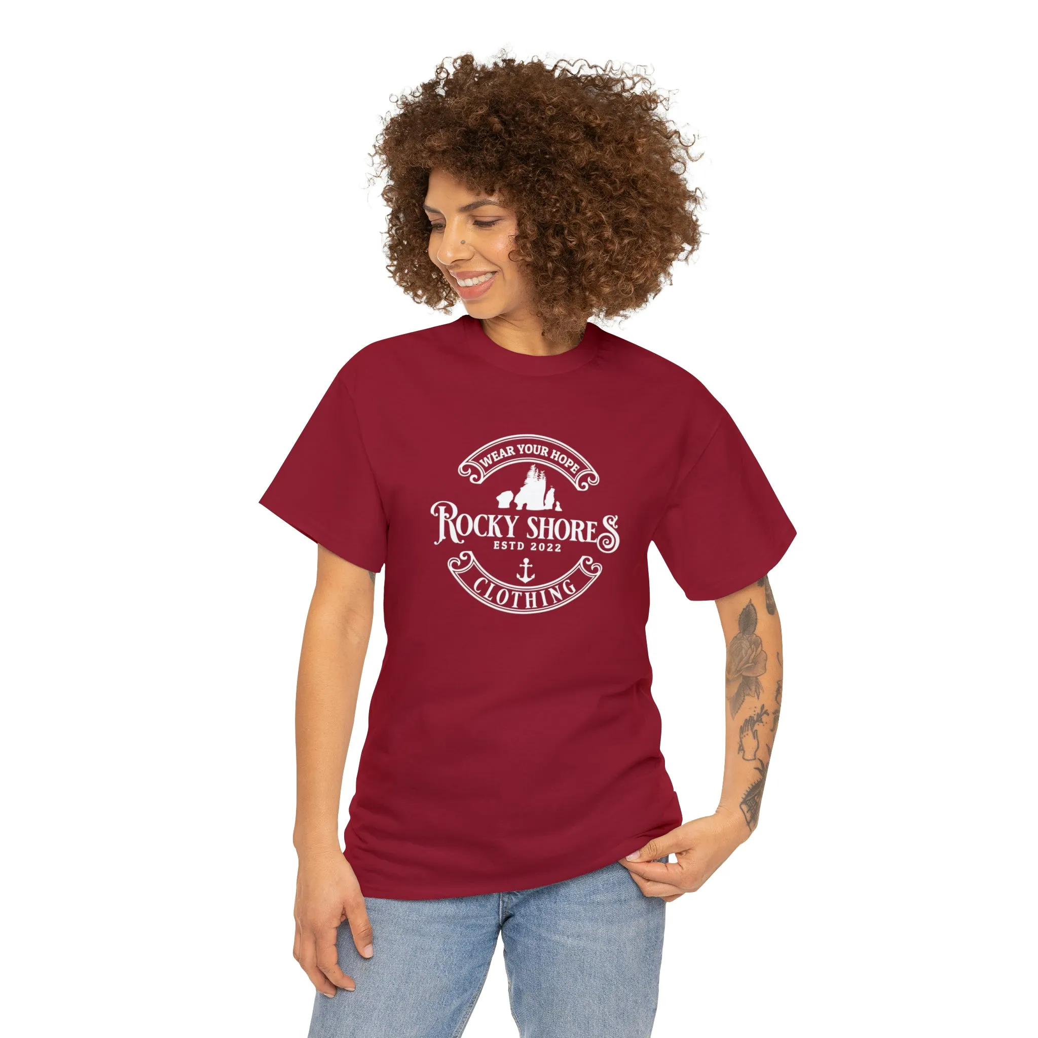 Rocky Shores Unisex Heavy Cotton Tee