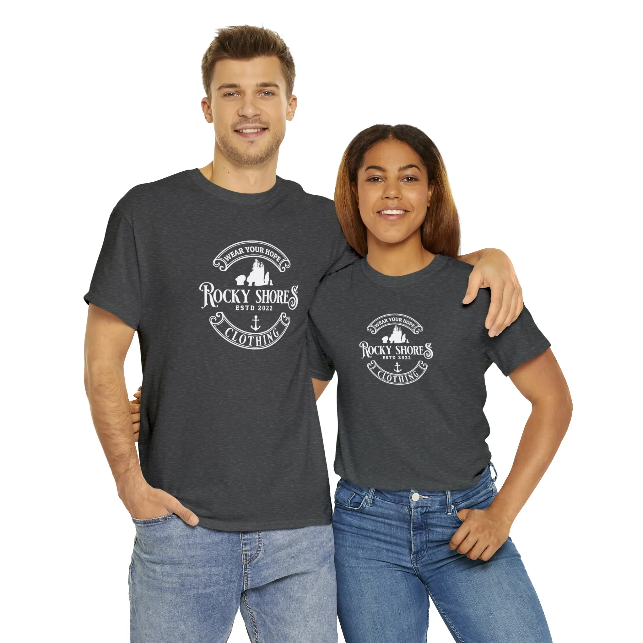 Rocky Shores Unisex Heavy Cotton Tee