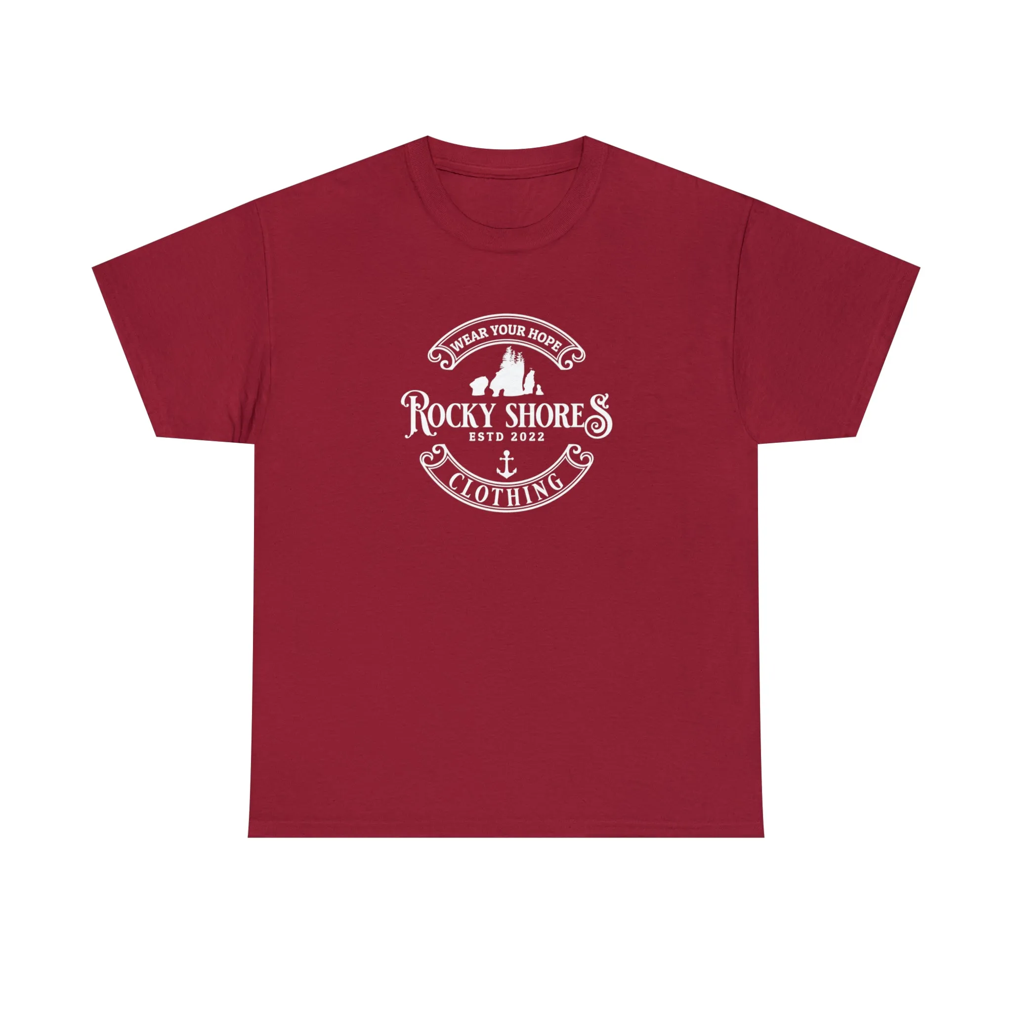 Rocky Shores Unisex Heavy Cotton Tee