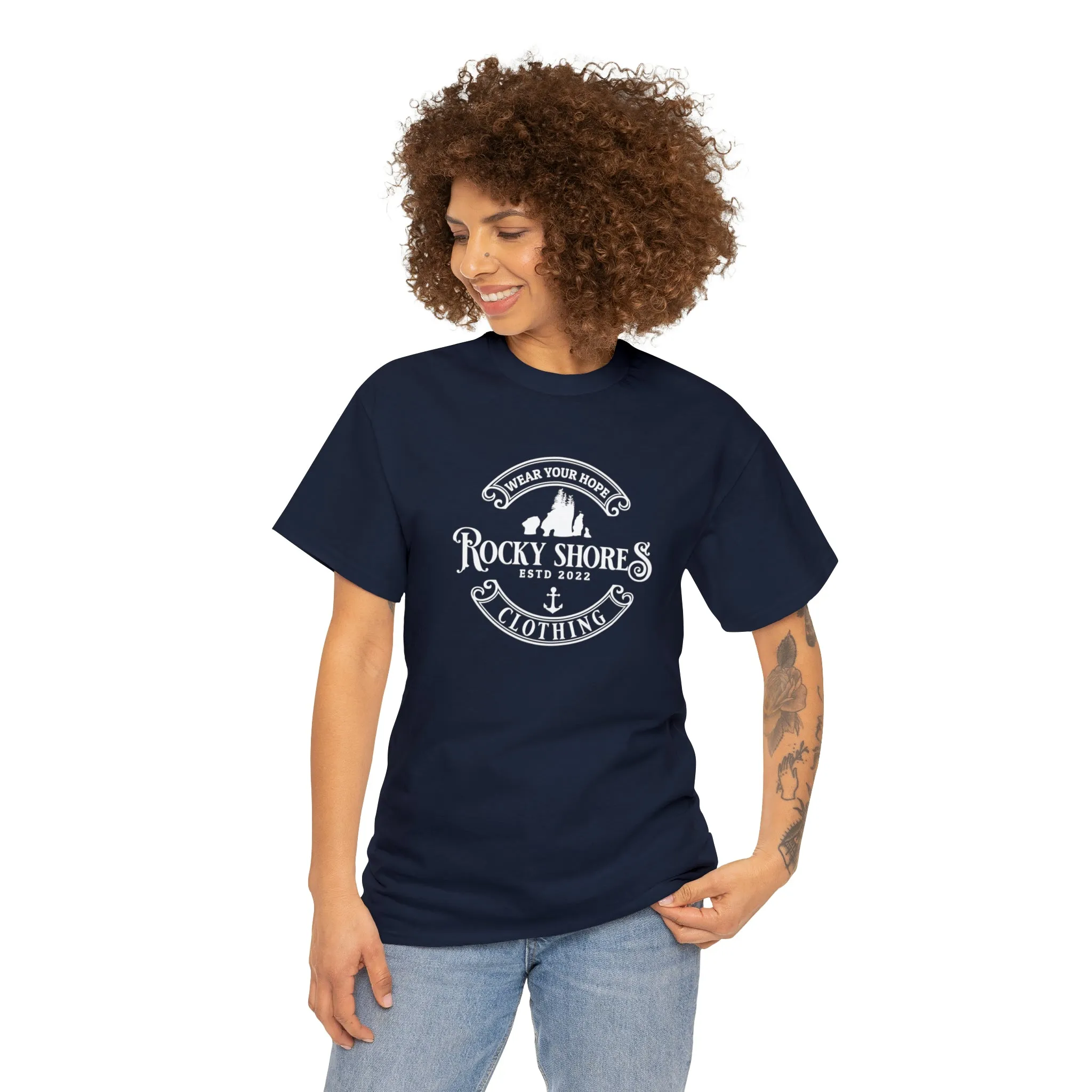 Rocky Shores Unisex Heavy Cotton Tee
