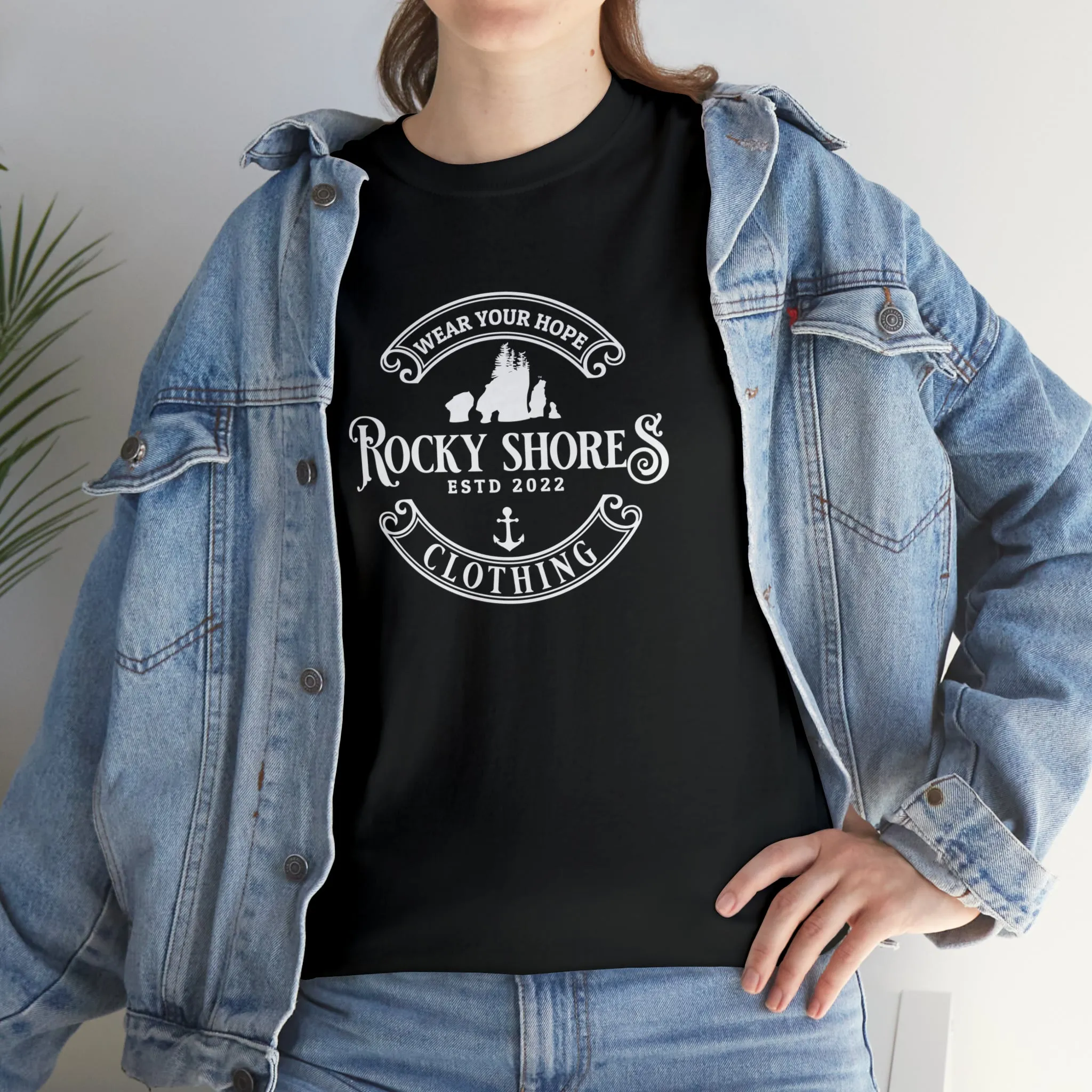 Rocky Shores Unisex Heavy Cotton Tee