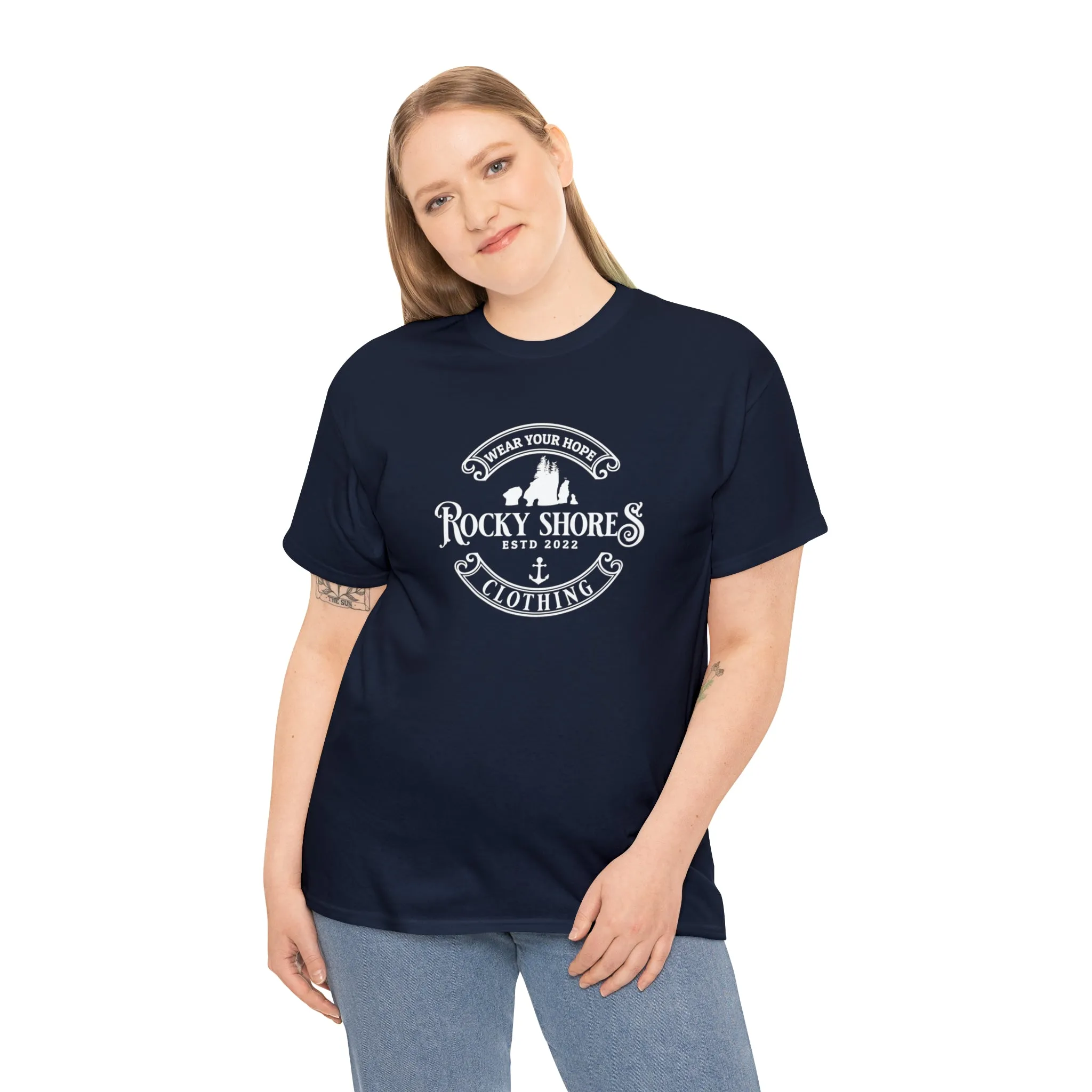 Rocky Shores Unisex Heavy Cotton Tee