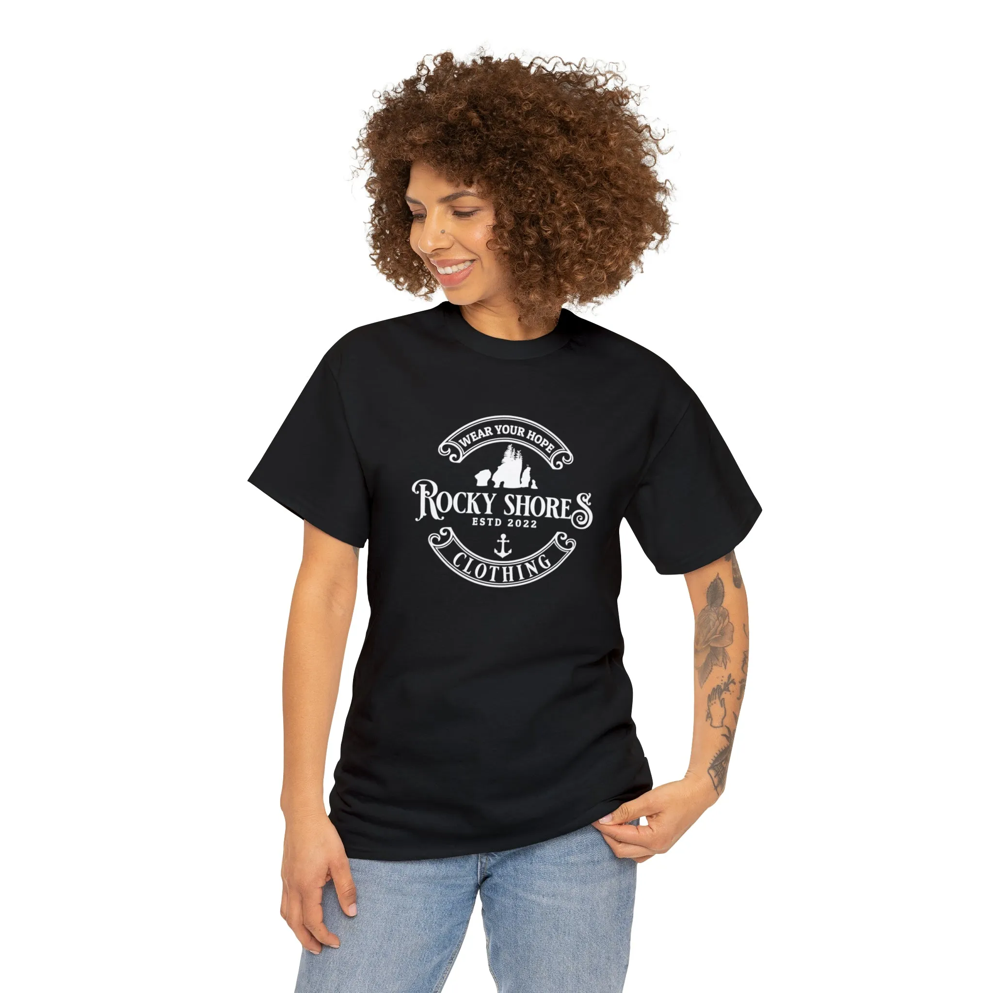 Rocky Shores Unisex Heavy Cotton Tee