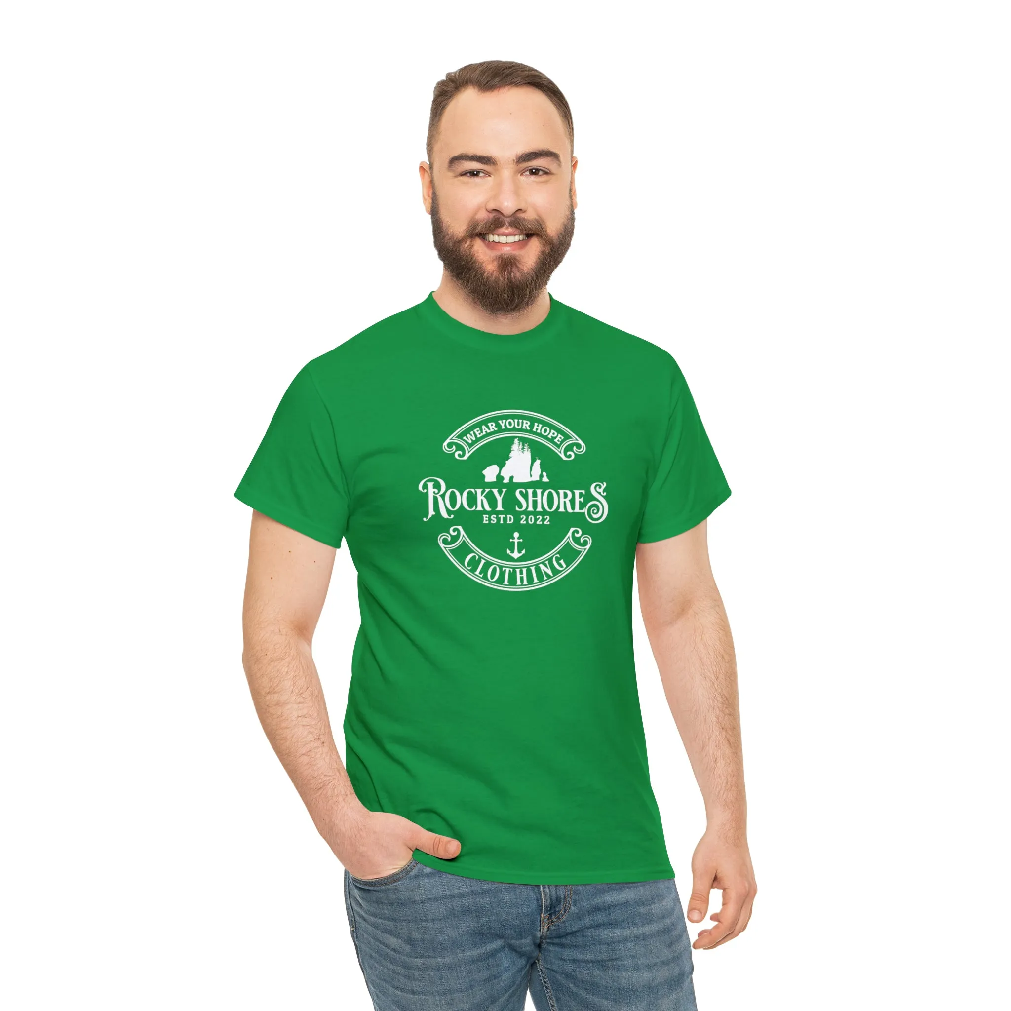 Rocky Shores Unisex Heavy Cotton Tee