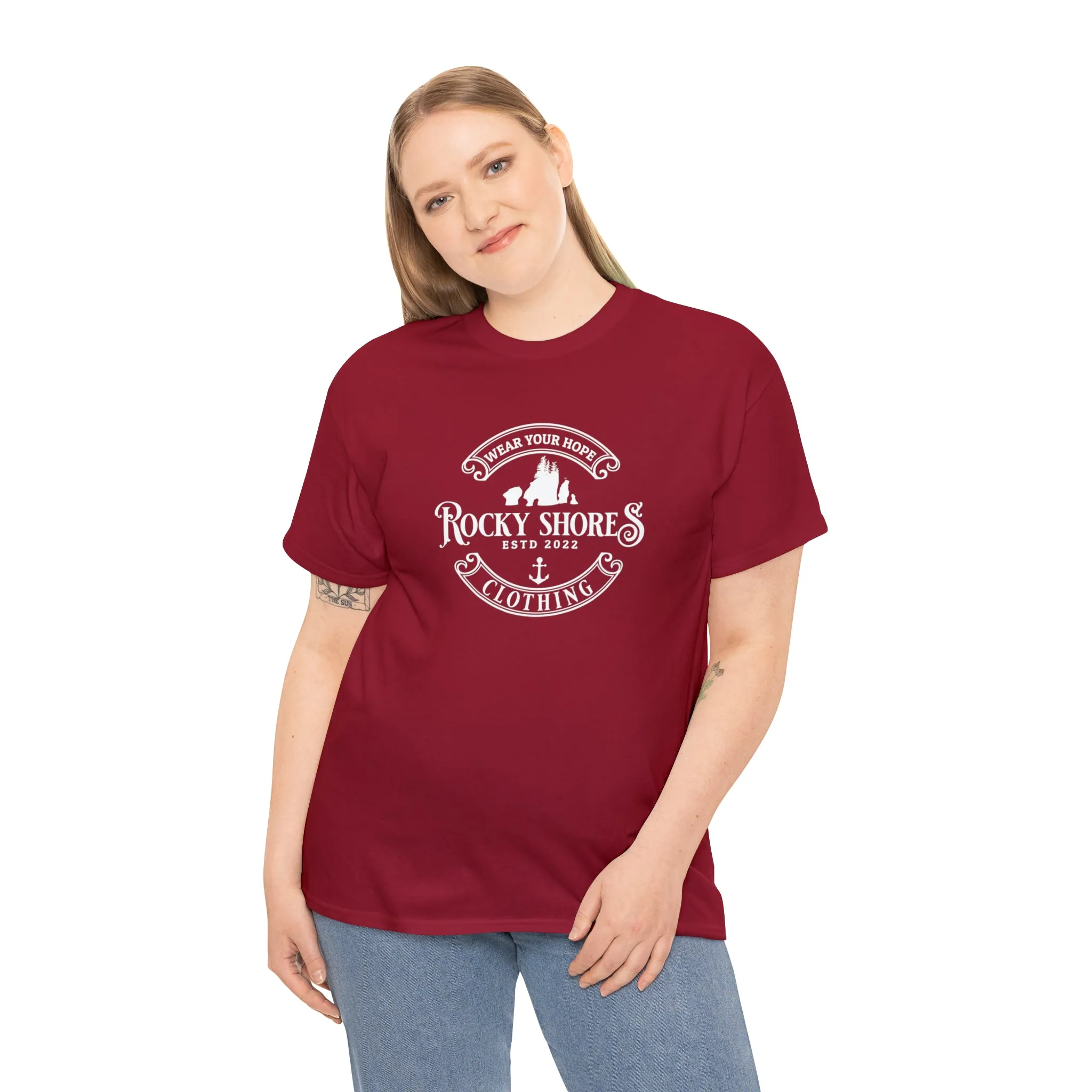 Rocky Shores Unisex Heavy Cotton Tee
