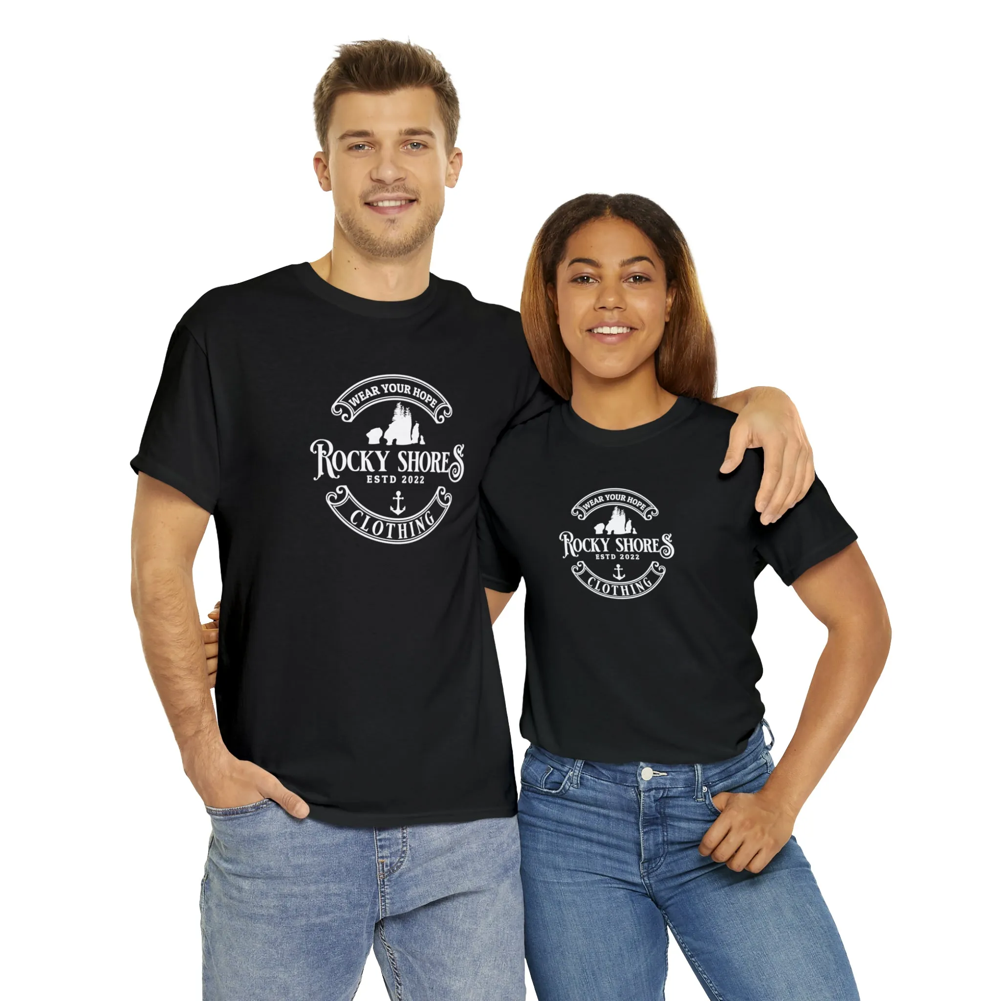 Rocky Shores Unisex Heavy Cotton Tee