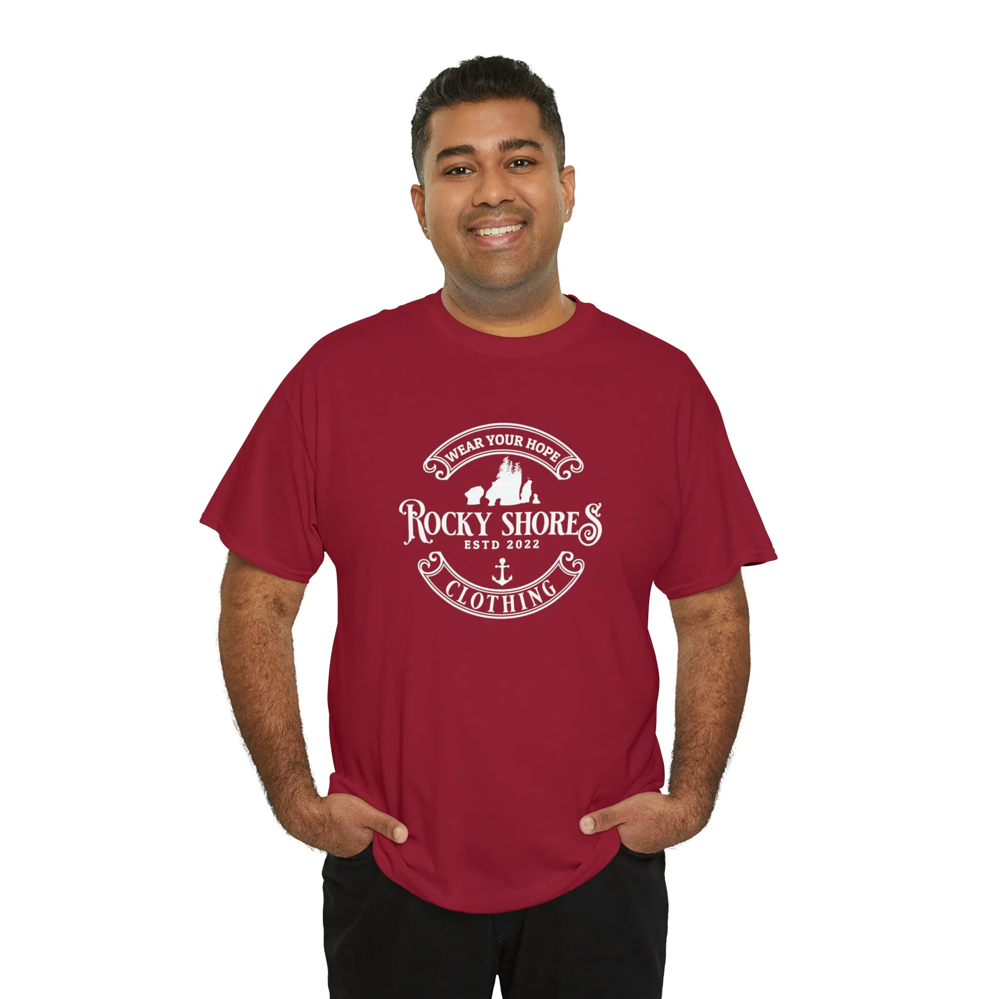 Rocky Shores Unisex Heavy Cotton Tee