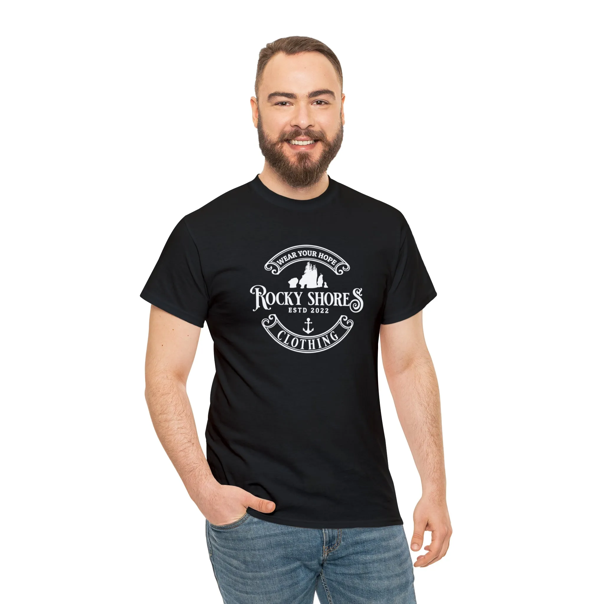 Rocky Shores Unisex Heavy Cotton Tee