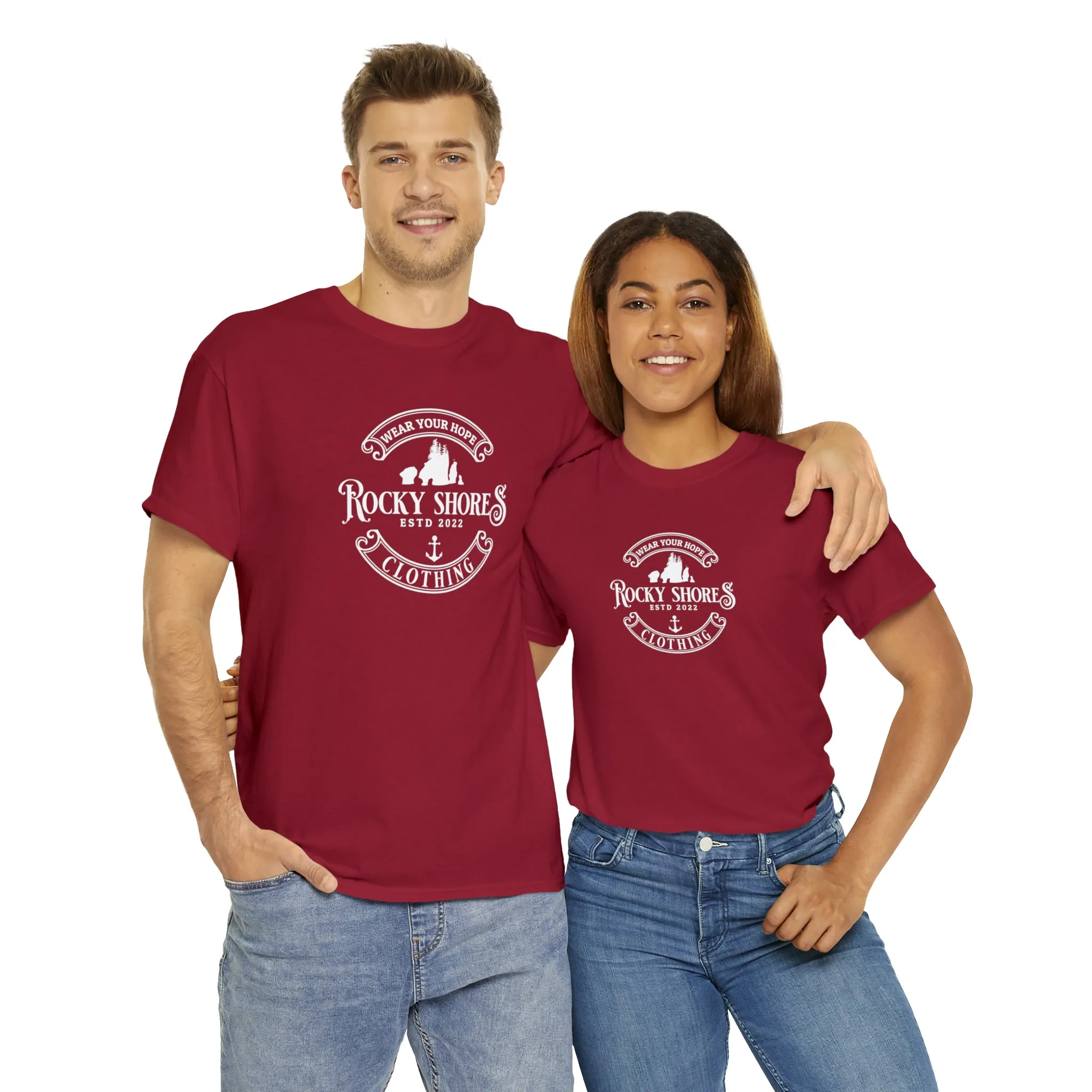 Rocky Shores Unisex Heavy Cotton Tee