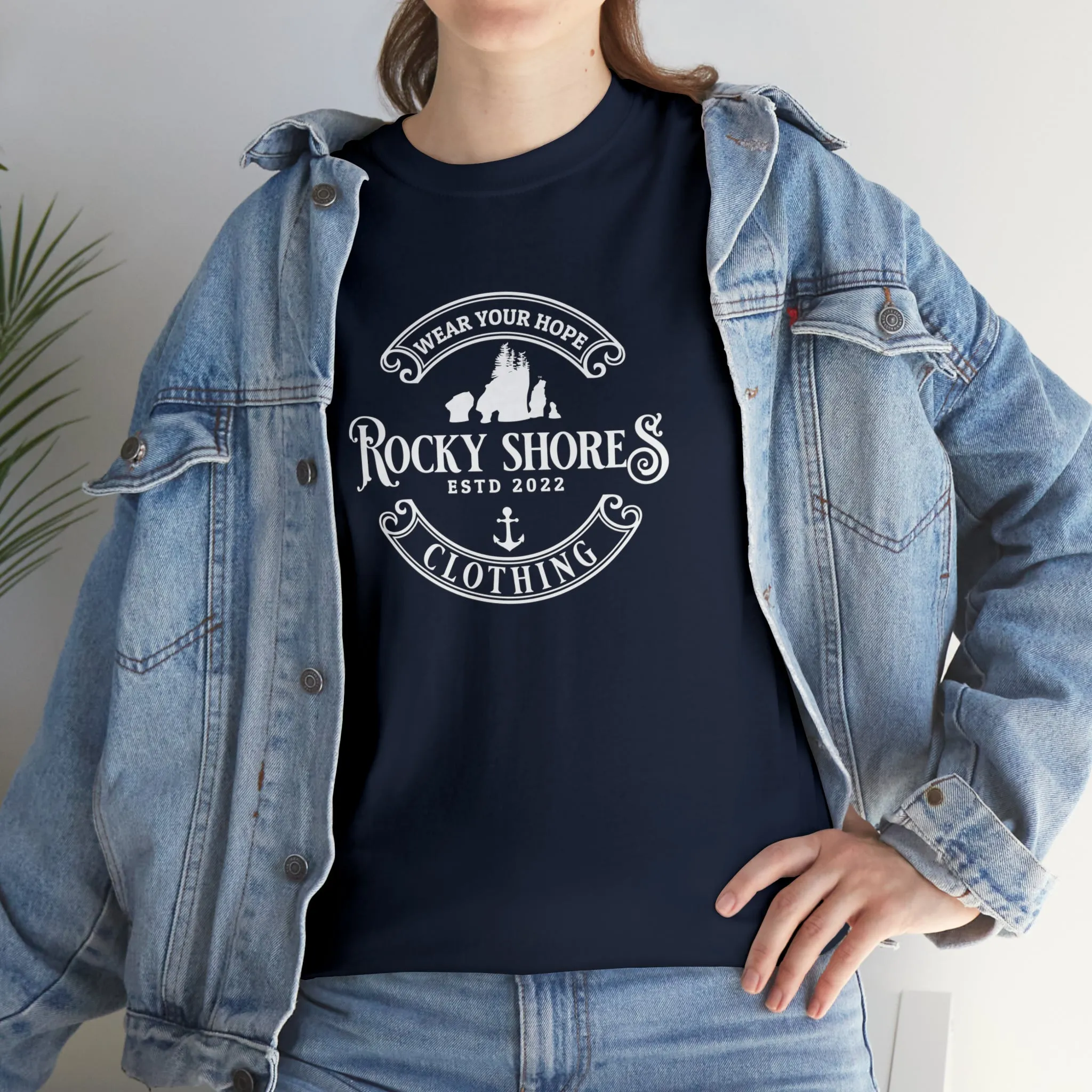 Rocky Shores Unisex Heavy Cotton Tee