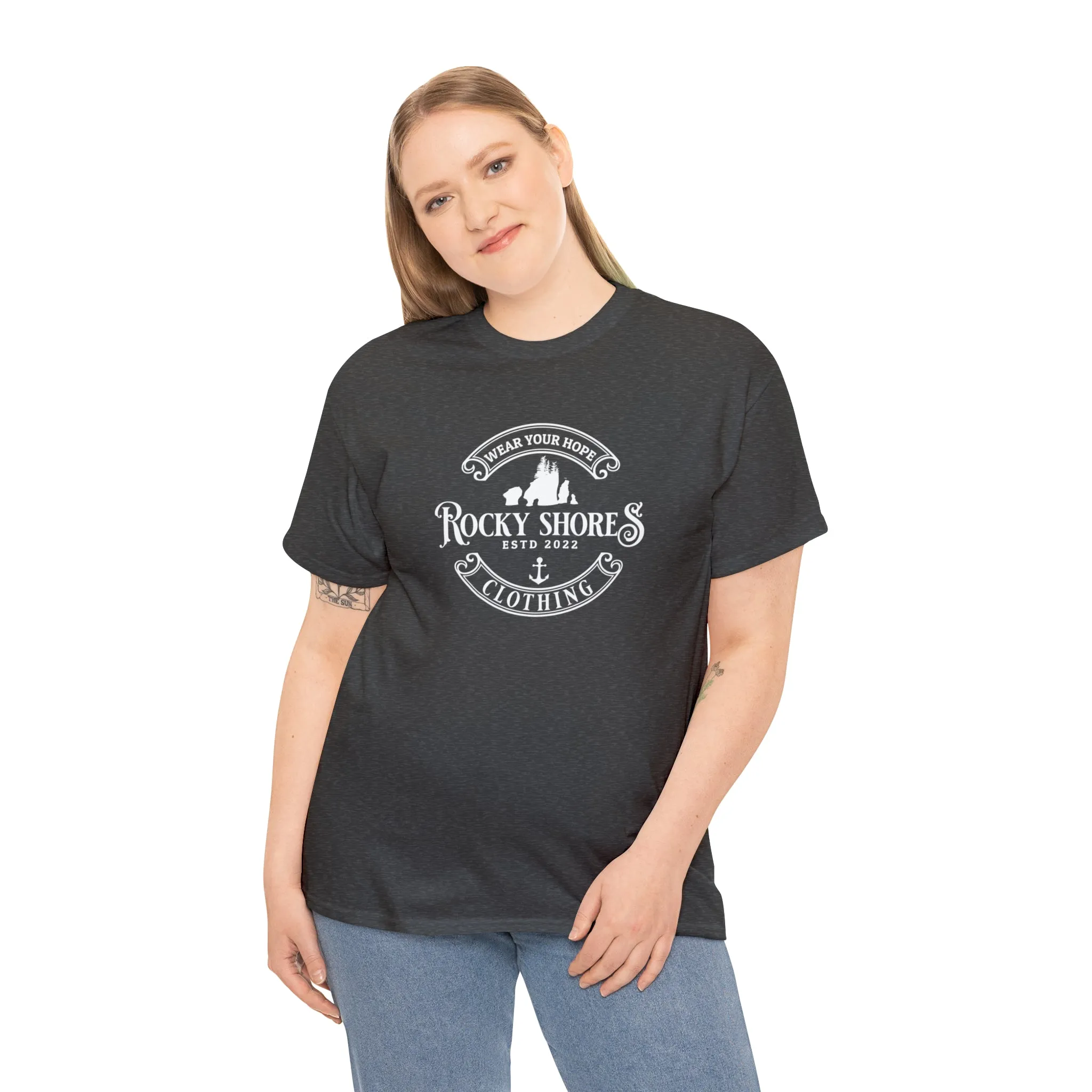 Rocky Shores Unisex Heavy Cotton Tee