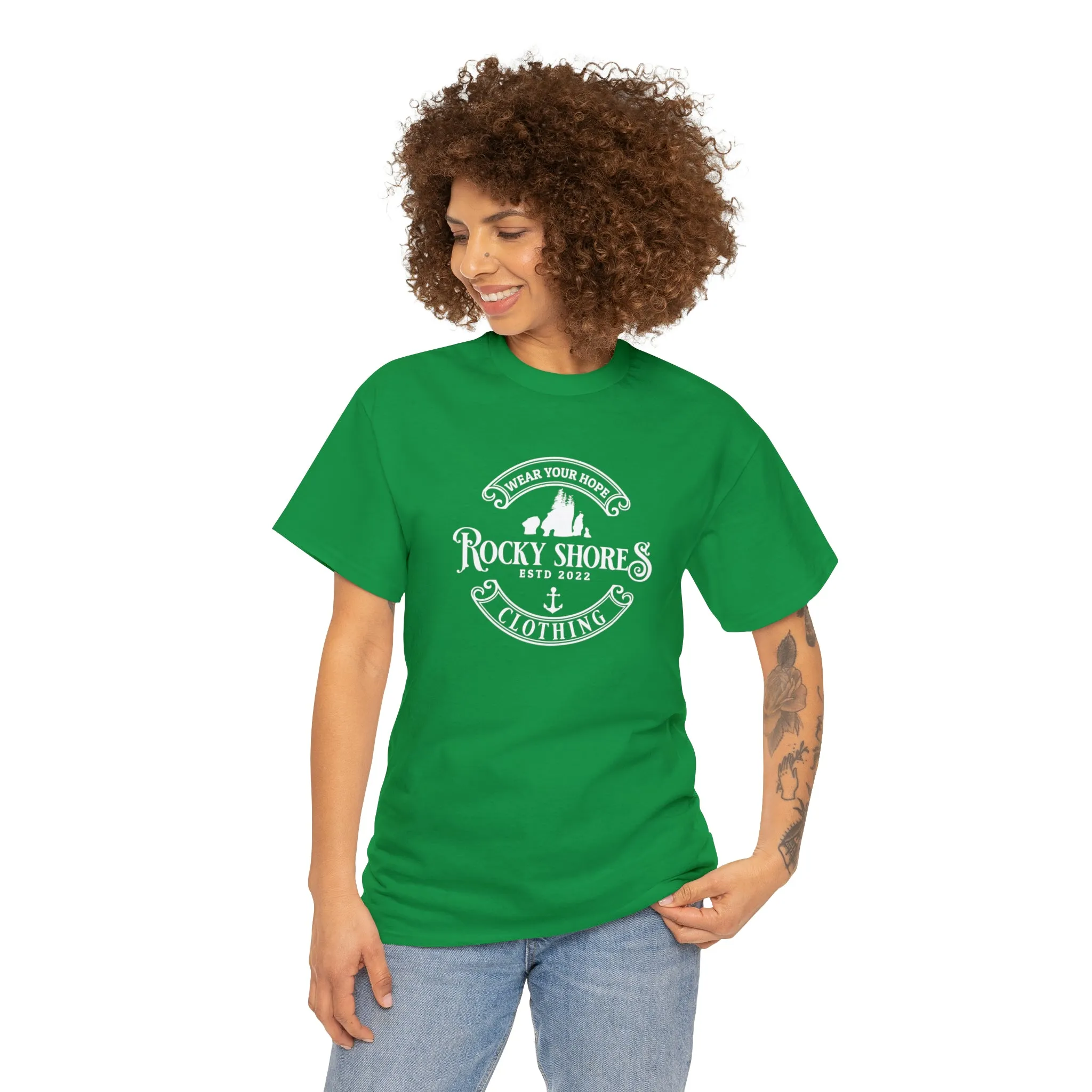 Rocky Shores Unisex Heavy Cotton Tee