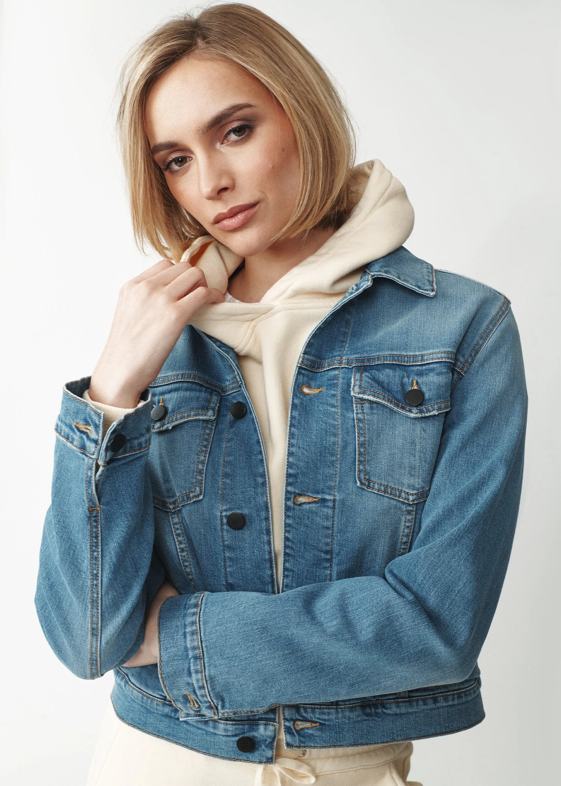 ROSA CROPPED HOODIE