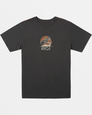 RVCA Mens Whiskey Bite Short Sleeve T-Shirt
