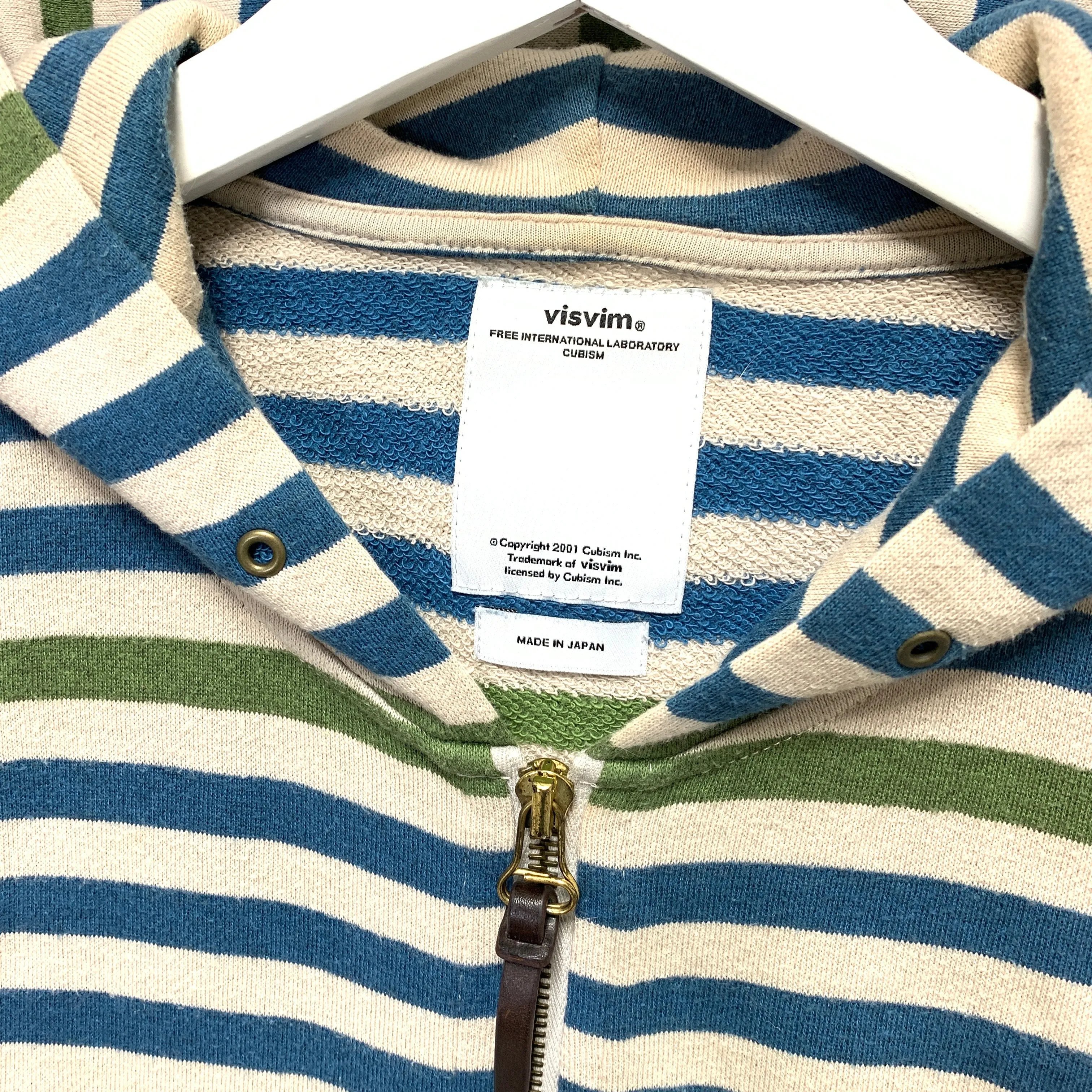 [S] Visvim 11AW Antique Border Hoodie
