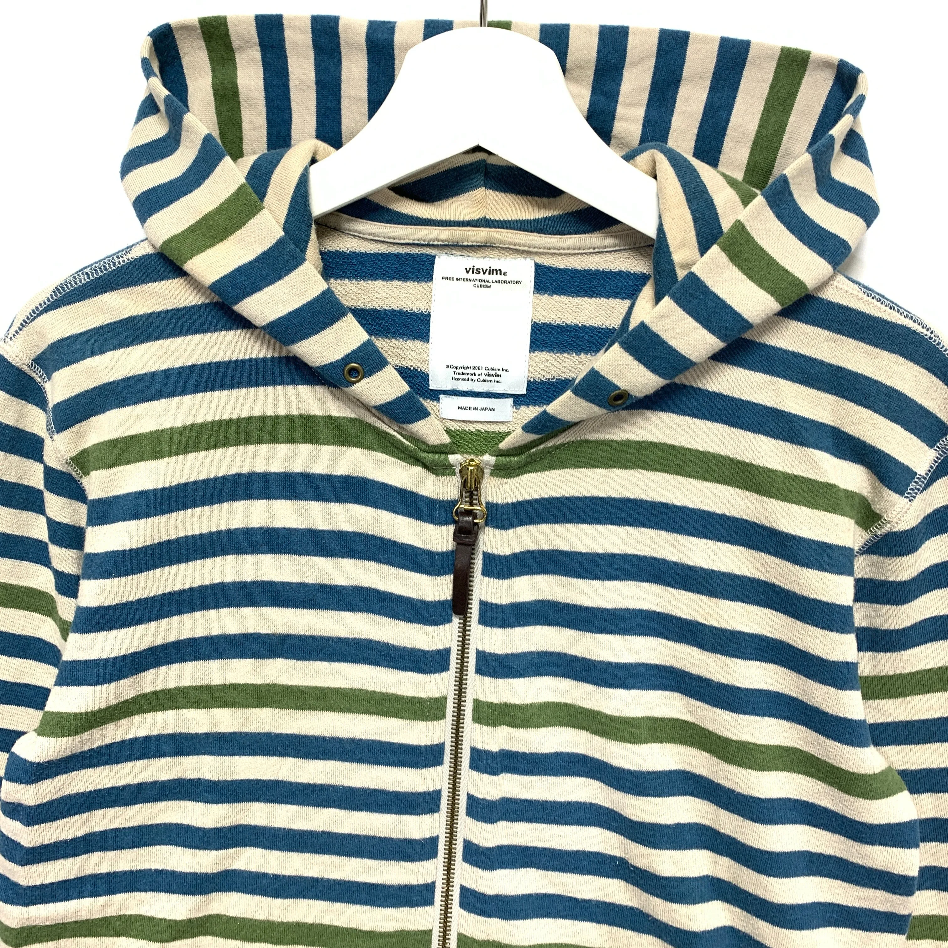 [S] Visvim 11AW Antique Border Hoodie