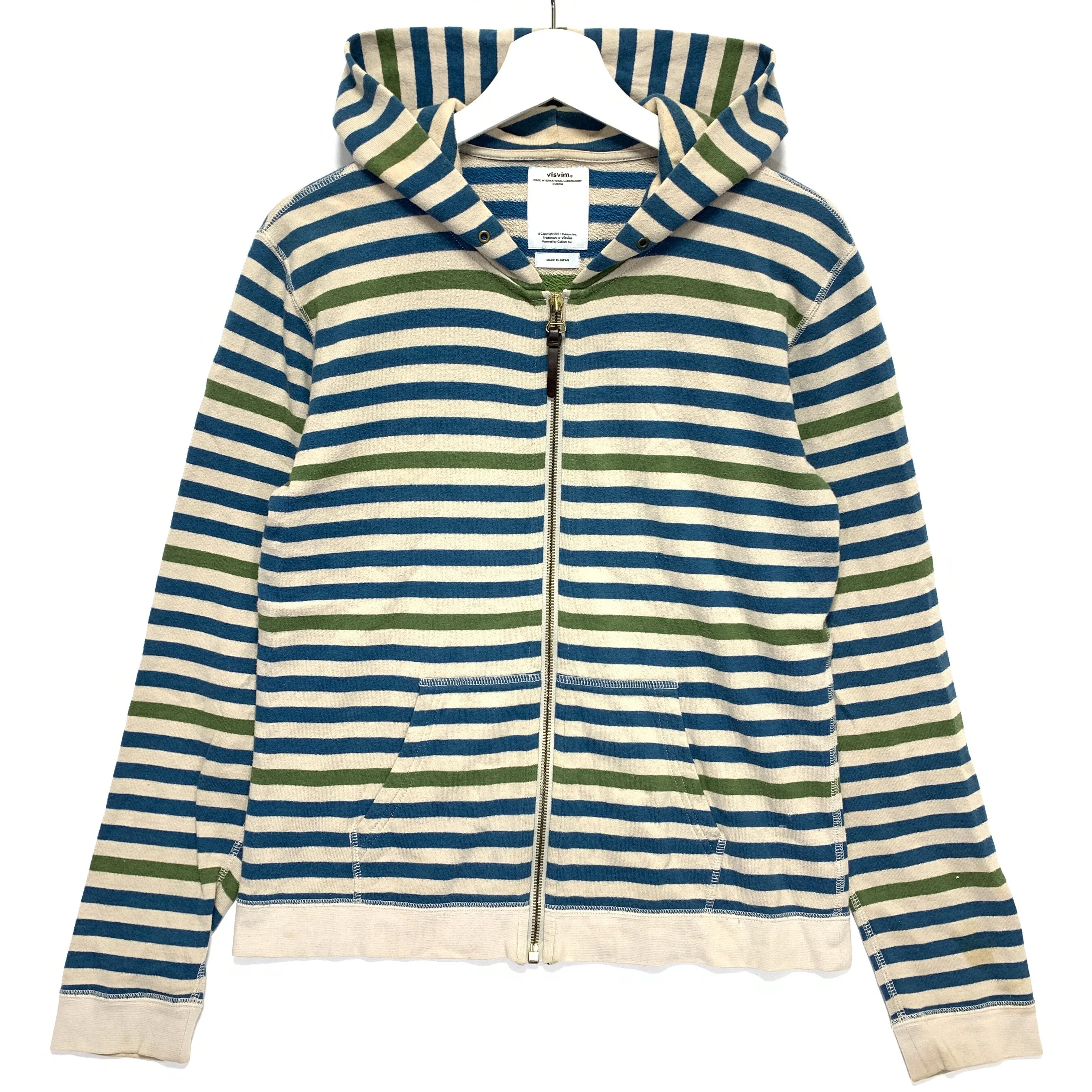 [S] Visvim 11AW Antique Border Hoodie