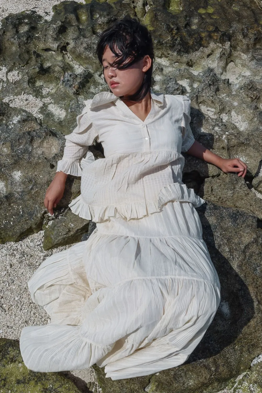 Sakhi Skirt-Warm White